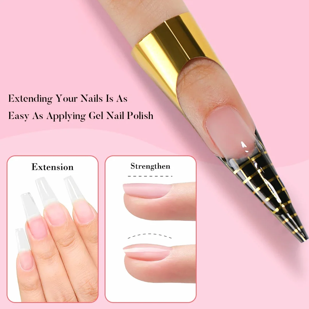 AIMEILI Żel do Paznokci 8 w 1 - Builder Base Quick Building UV LED Nail Extension - (161) 10 ml