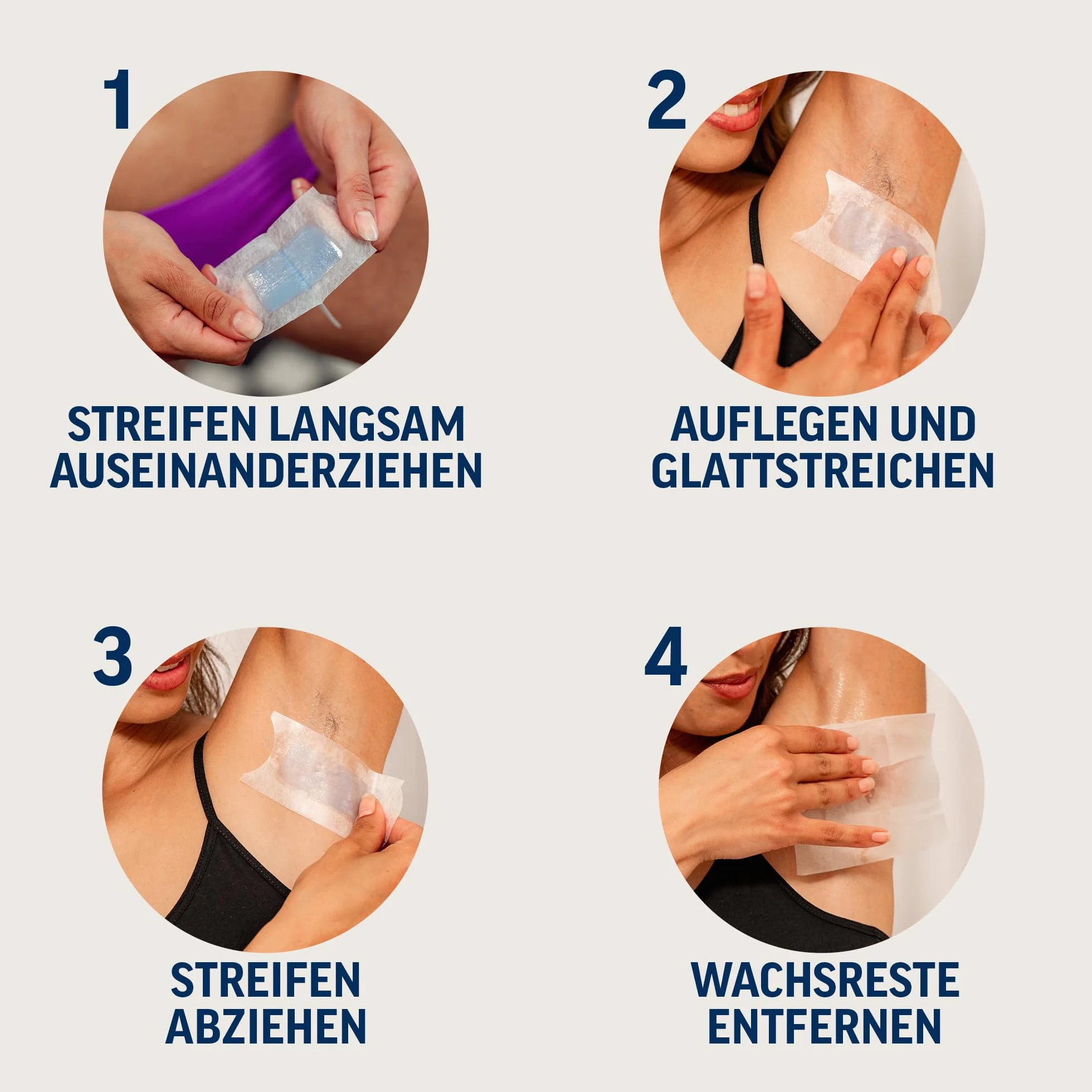 Veet Expert paski woskowe na zimno strefy bikini i pachy – paski woskowe do usuwania włosów do wszystkich rodzajów skóry, w tym skóry wrażliwej – 8 podwójnych pasków = 16 pasków