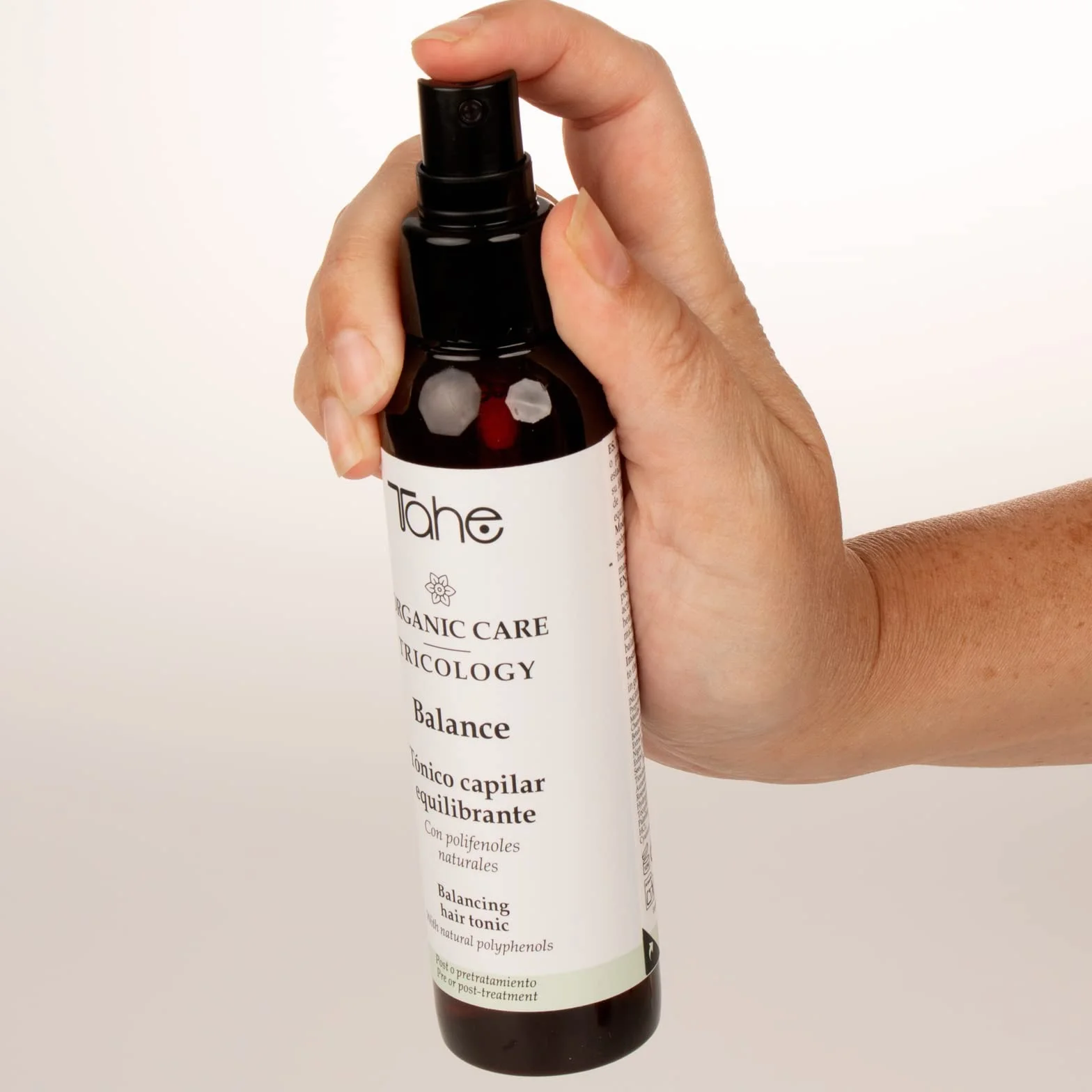 Tahe Organic Care Trichology Tonik do włosów Równoważący balans, po lub wstępnej obróbce, 125 ml