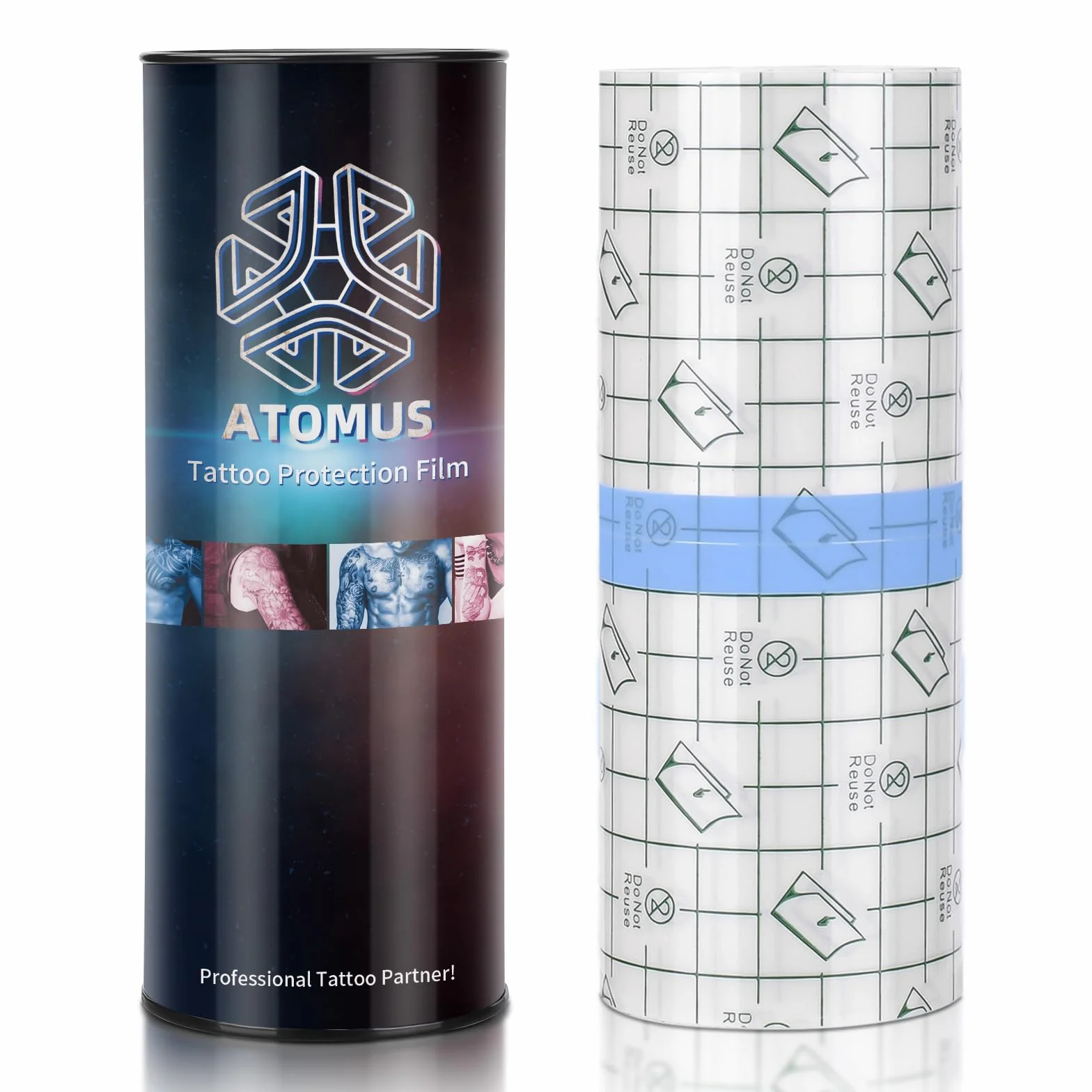 ATOMUS 5m Tattoo Protective Film Breathable Tattoo Care