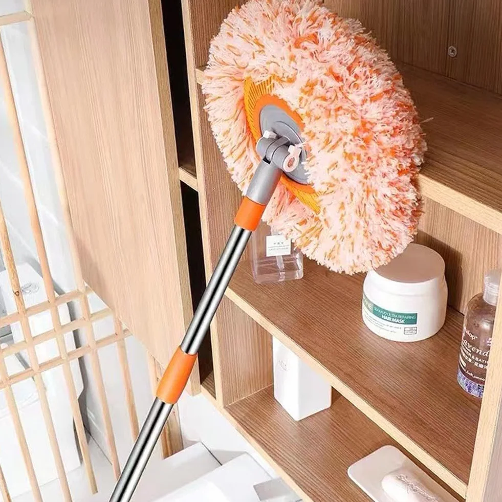 Słonecznik mop wielofunkcyjny okrągły obrotowy przenośny domowy czyszczenie leniwy Q2A8 rozszerzony mop uchwyt sufitowy czyszczenie