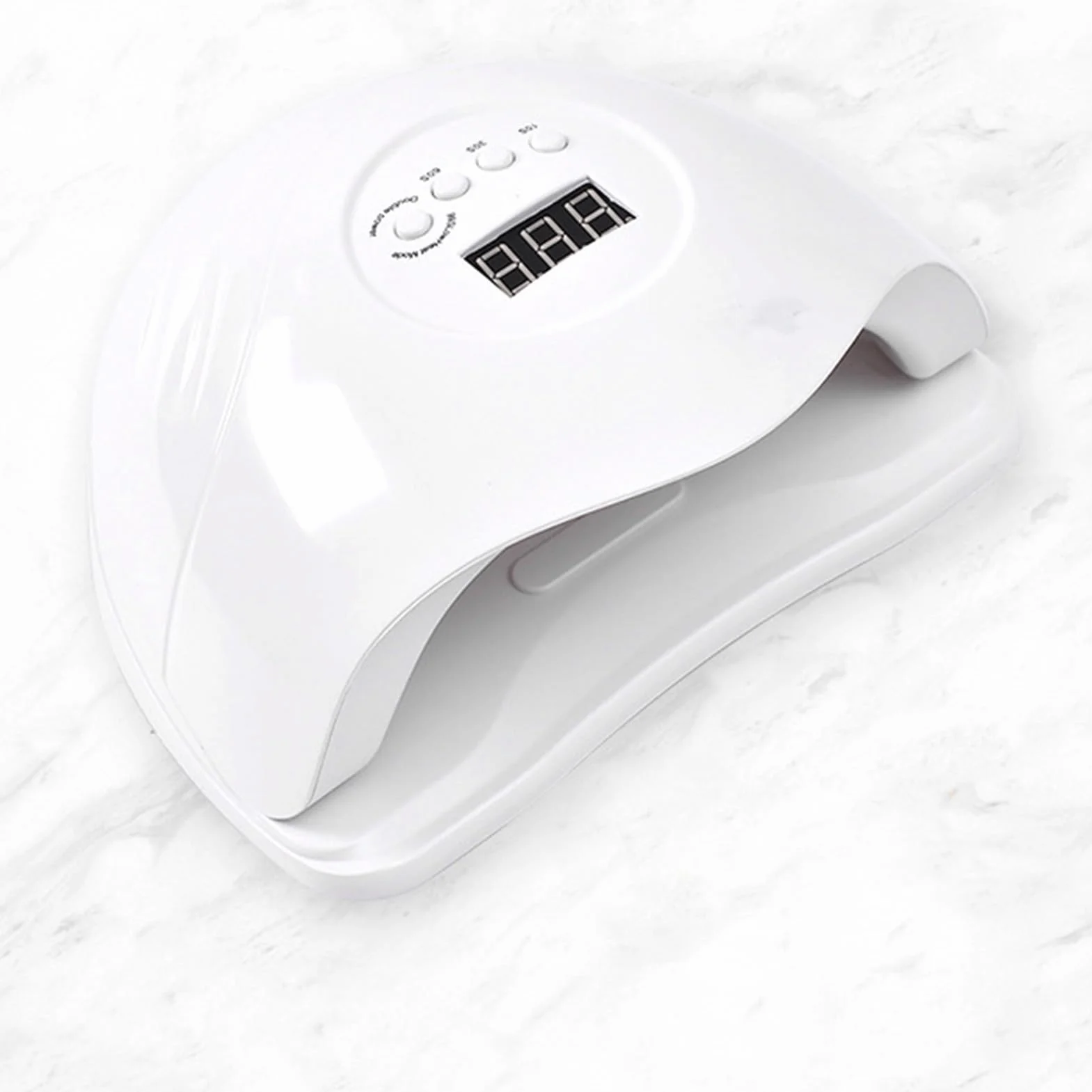 Lampa UV LED do Paznokci, Wtyczka Amerykańska 100-240 V LED Żelowa Lampa do Paznokci 80 W z Czujnikiem do Salonu Paznokci