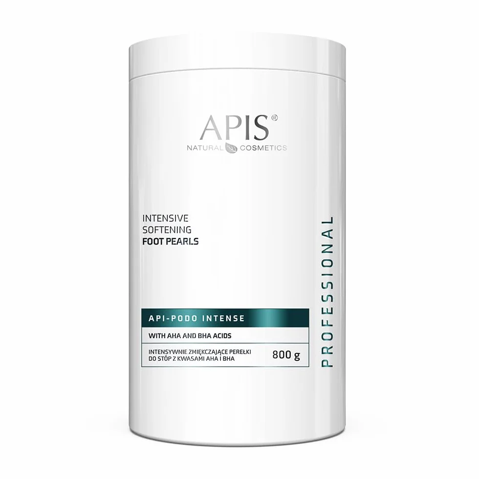 Apis Natural Cosmetics Professional Api-Podo Intense Perełki do stóp zmiękczające kwasy AHA BHA 800 g