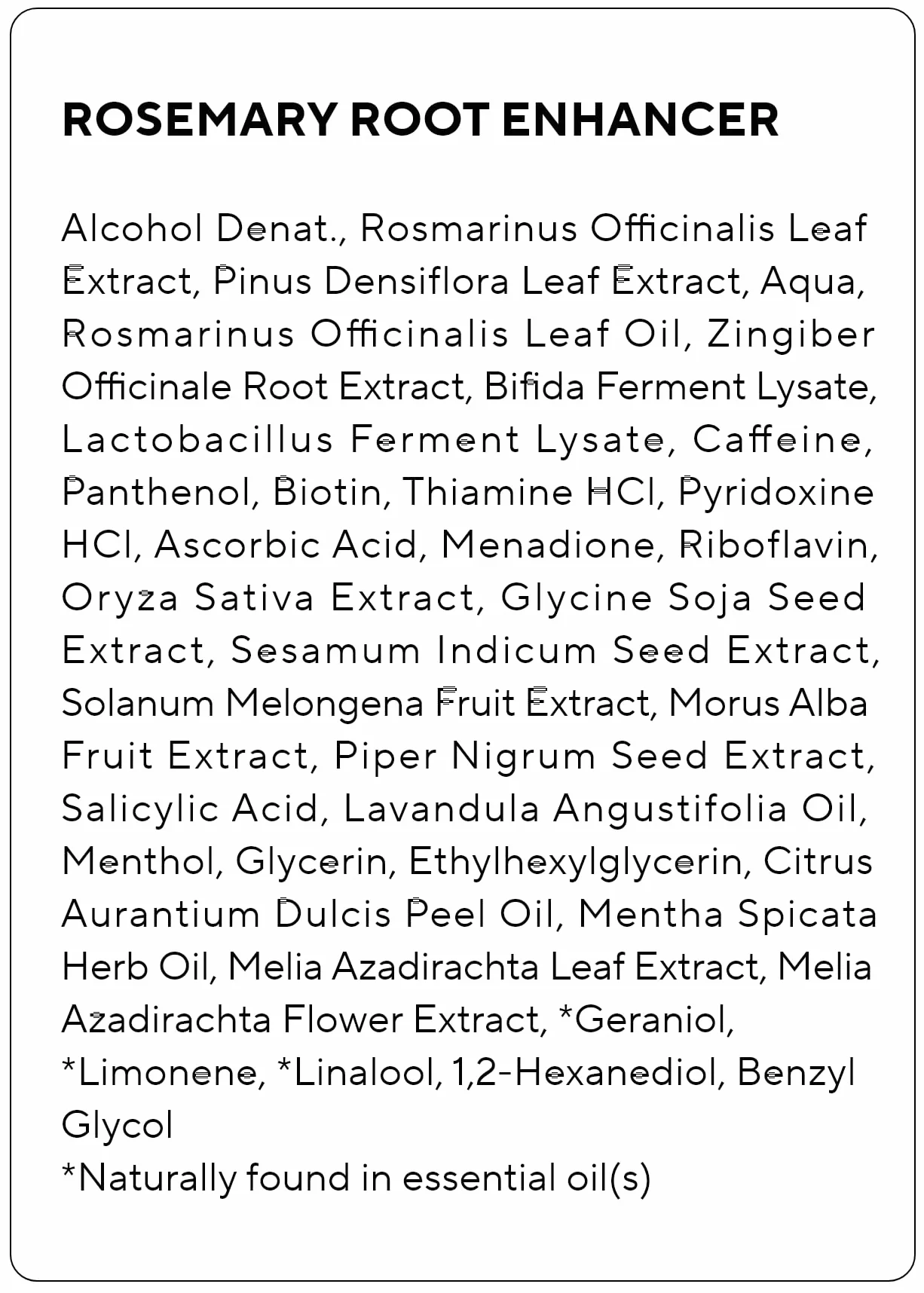 AROMATICA Wzmacniacz do korzenia rozmarynu 3,38 uncji/100 ml Odżywczy spray do skóry głowy z olejkiem eterycznym z rozmarynu "Łagodzi swędzenie, łuszcząca się i sucha skóra głowy