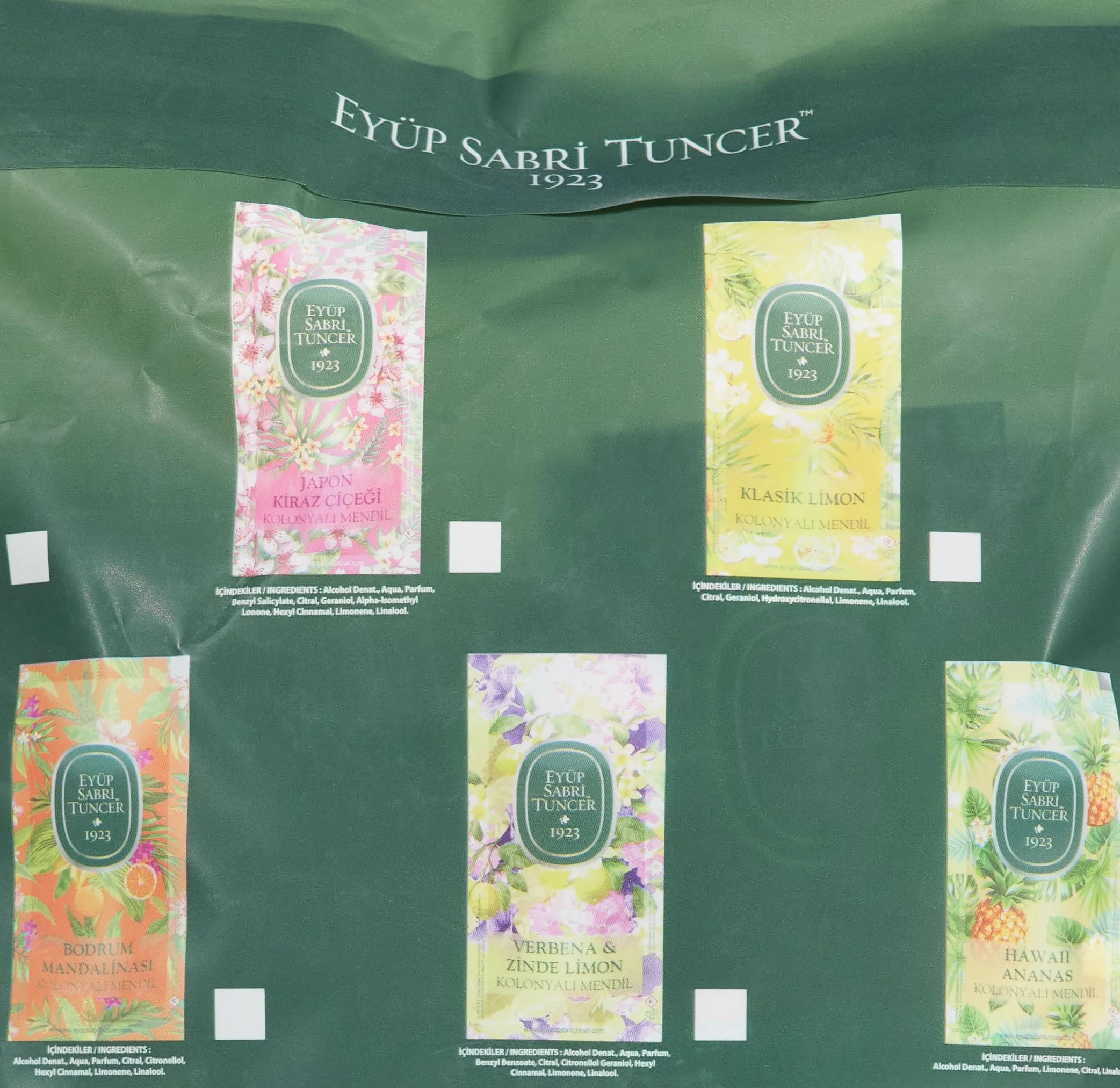 Hiob Sabri Tuncer Colonian chusteczki higieniczne Ocean 150 Doypack woreczek mały (1 x 150 sztuk)
