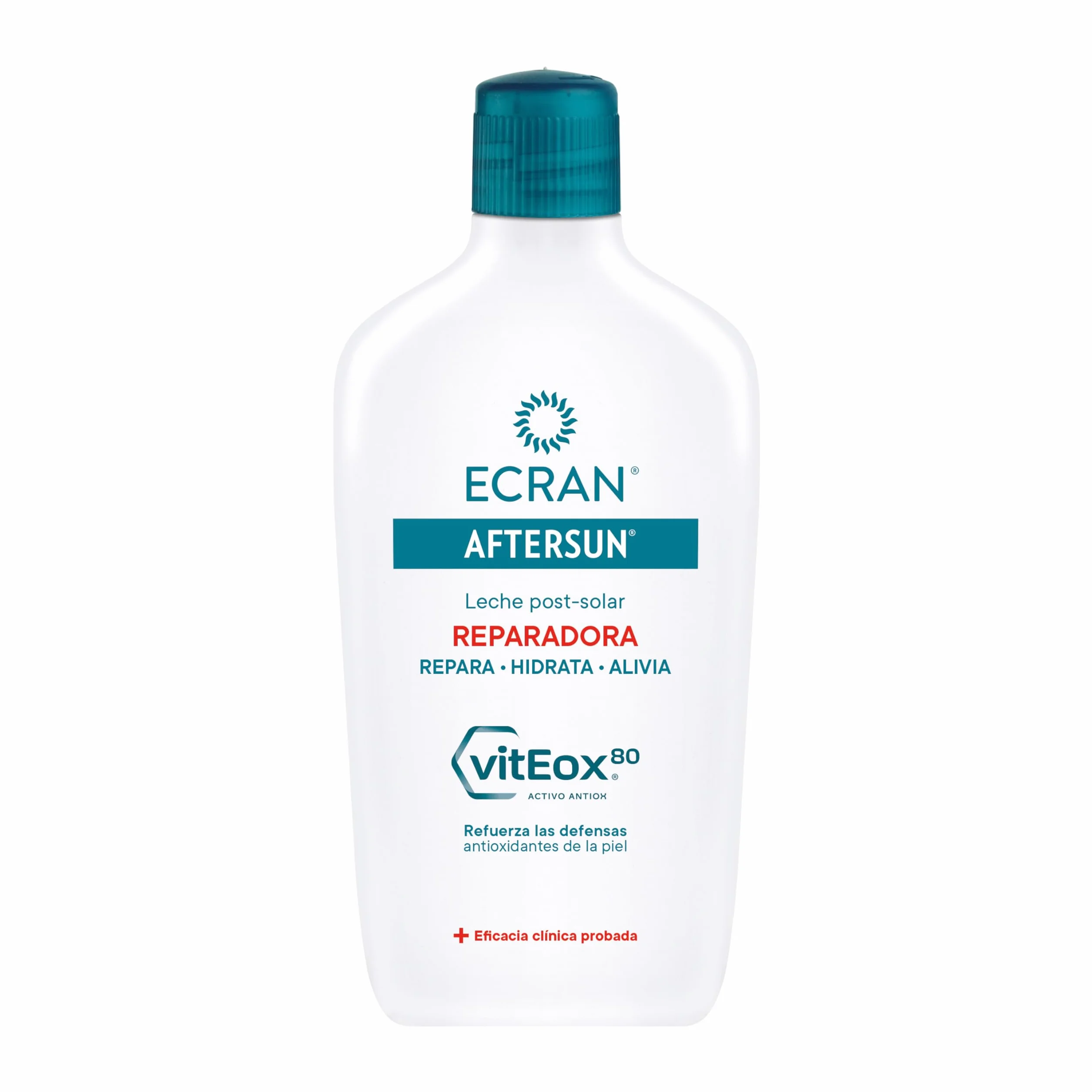 Ecran Aftersun Leche Post-solar Hidratante Y Reparadora - 400 ml, Blanco, Almond