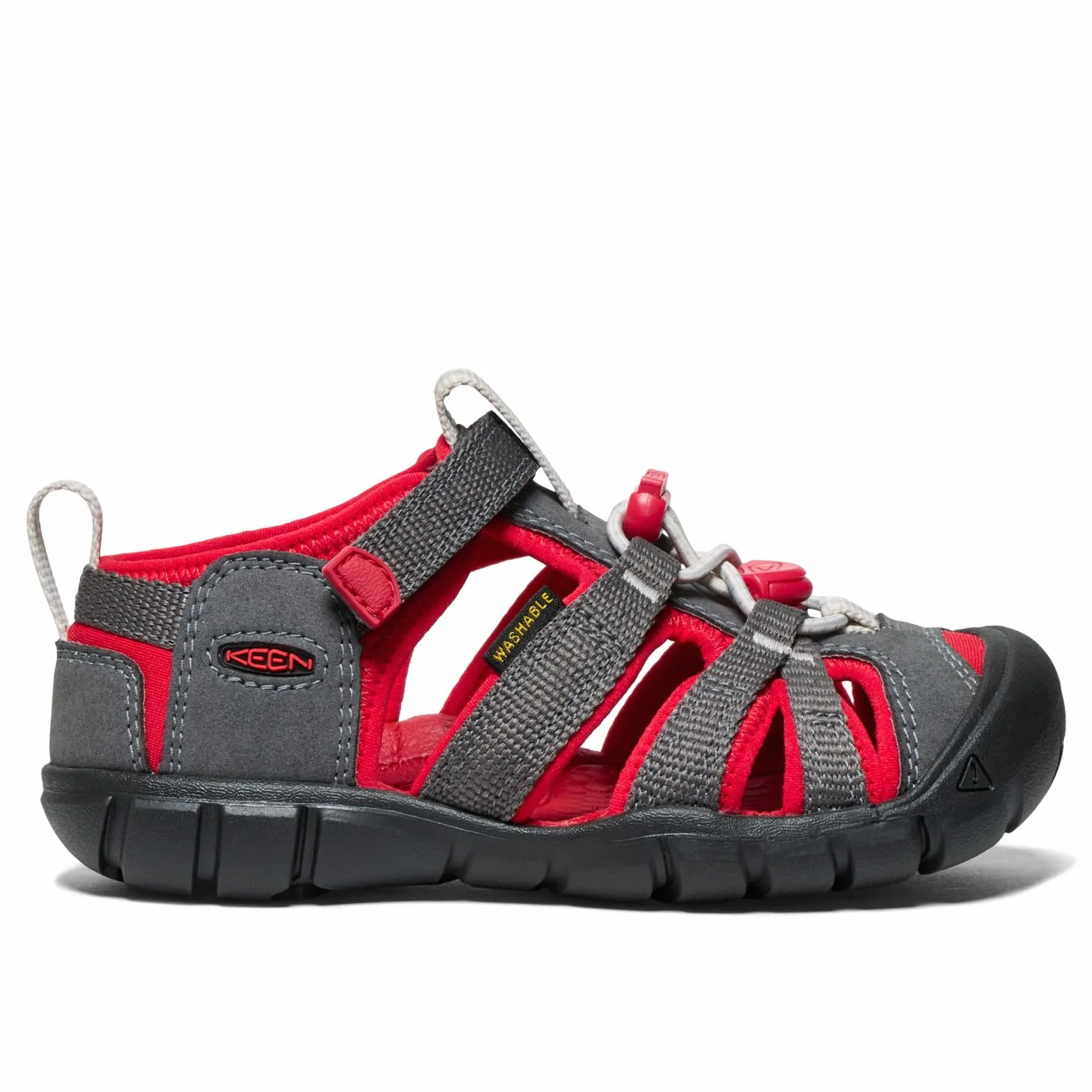 KEEN Sandały dziecięce unisex Seacamp 2 CNX, Magnes czerwony dywan, 9 UK Child