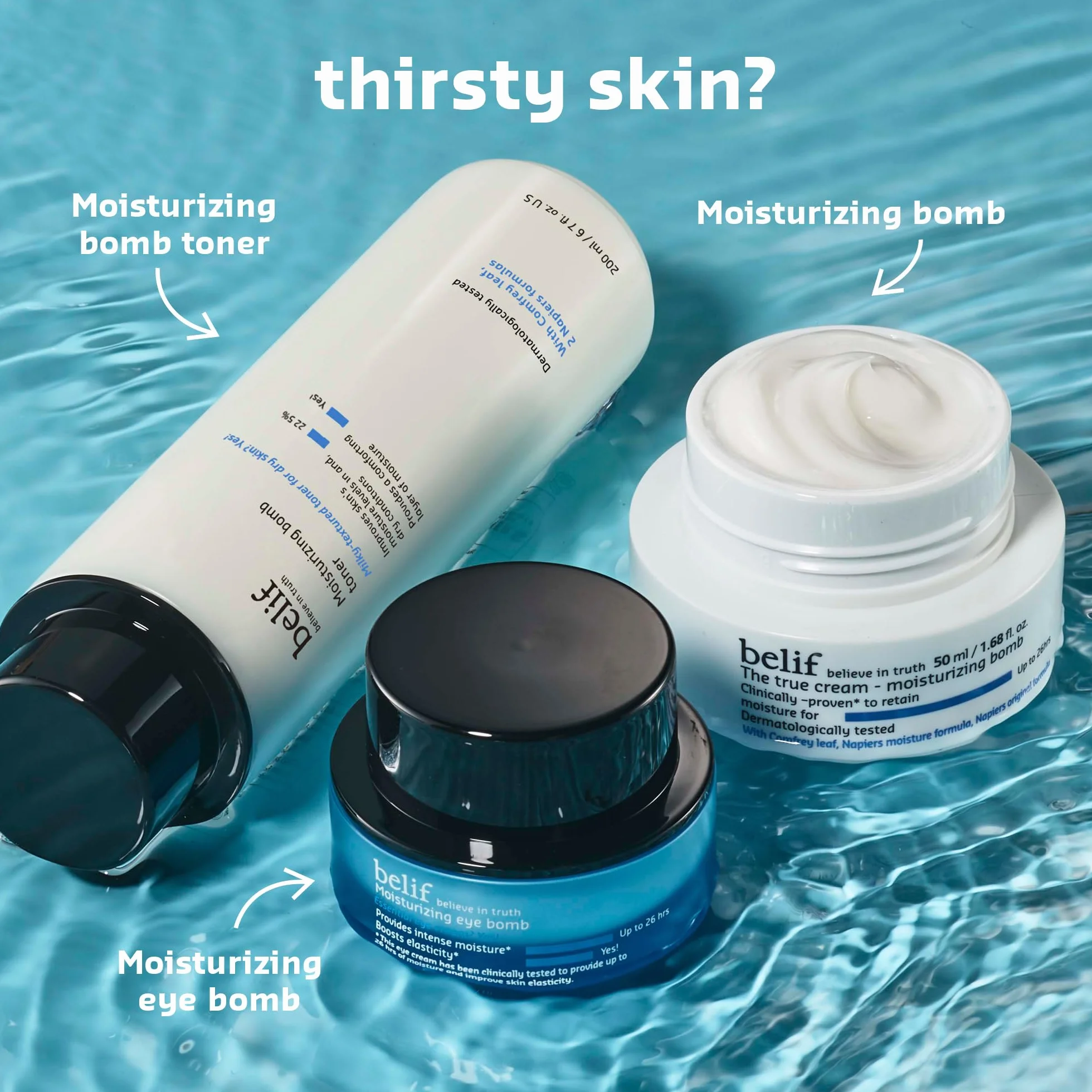 Belif Moisturizing Eye Bomb 25ml Krem Pod Oczy Nawilżający