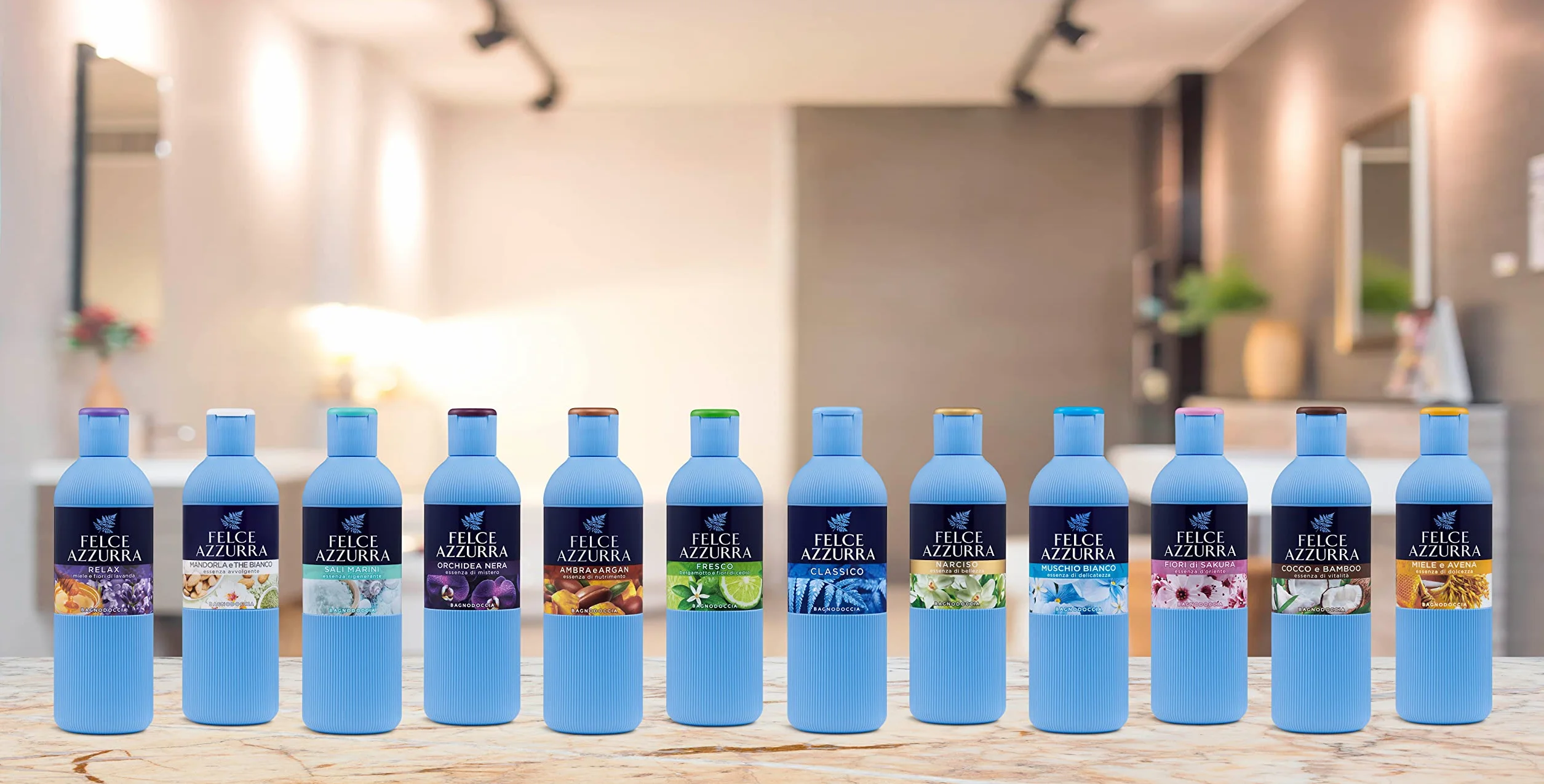 Felce Azzurra Bergamot & Jasmine Żel pod Prysznic, 650 ml