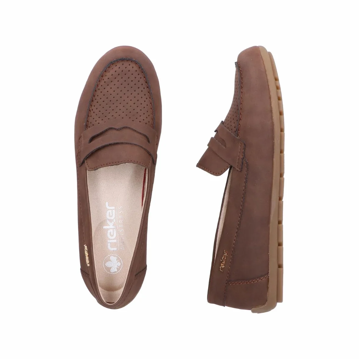Rieker Kobiety 43862mokasyna