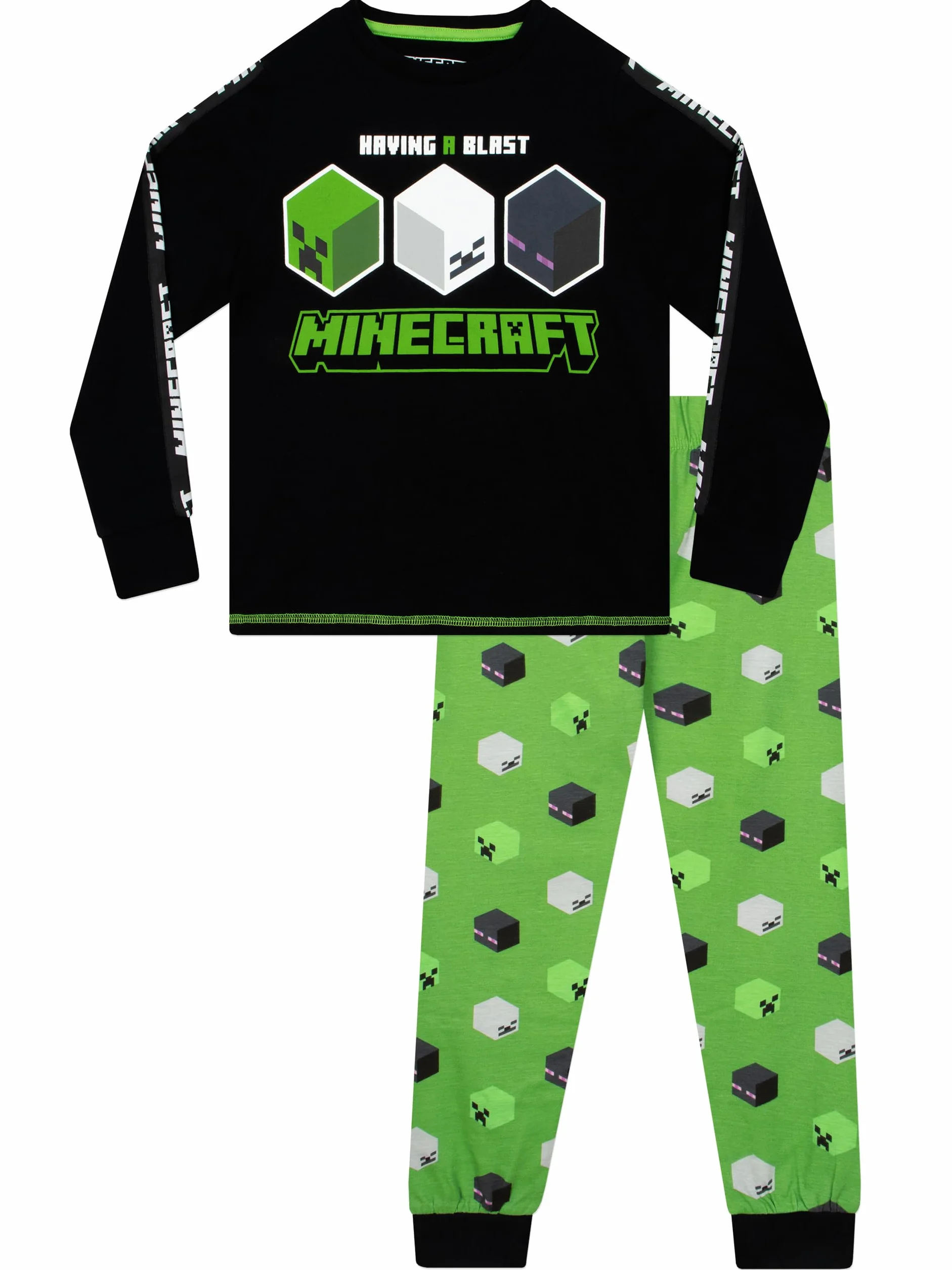 Piżamy Minecraft | Piżamy Creeper Dla Chłopców | Zestawy Piżam Dla Chłopców | Piżamy Gamer