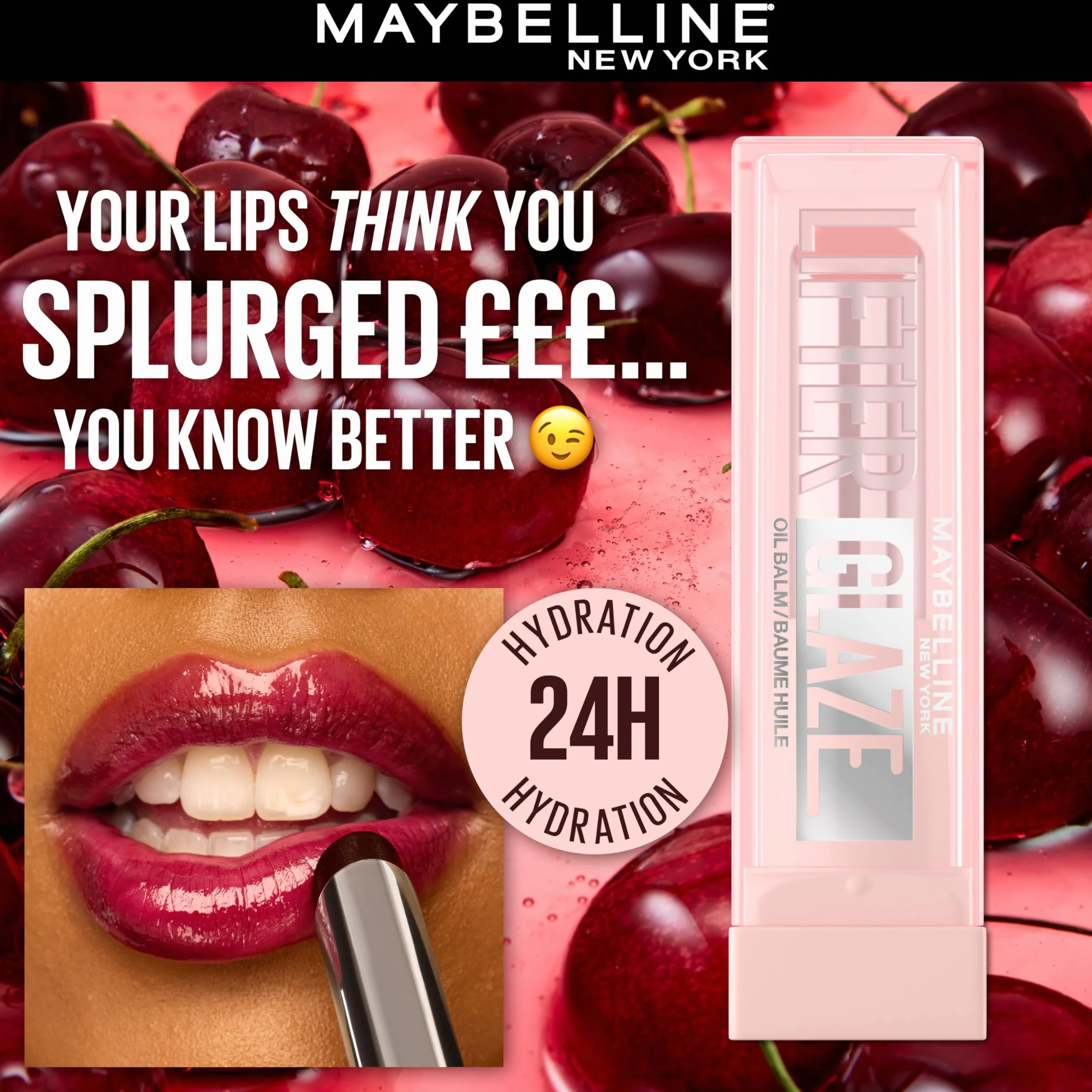 Maybelline New York Lifter Glaze 004 Cherry Swirl balsam do ust 2,8g