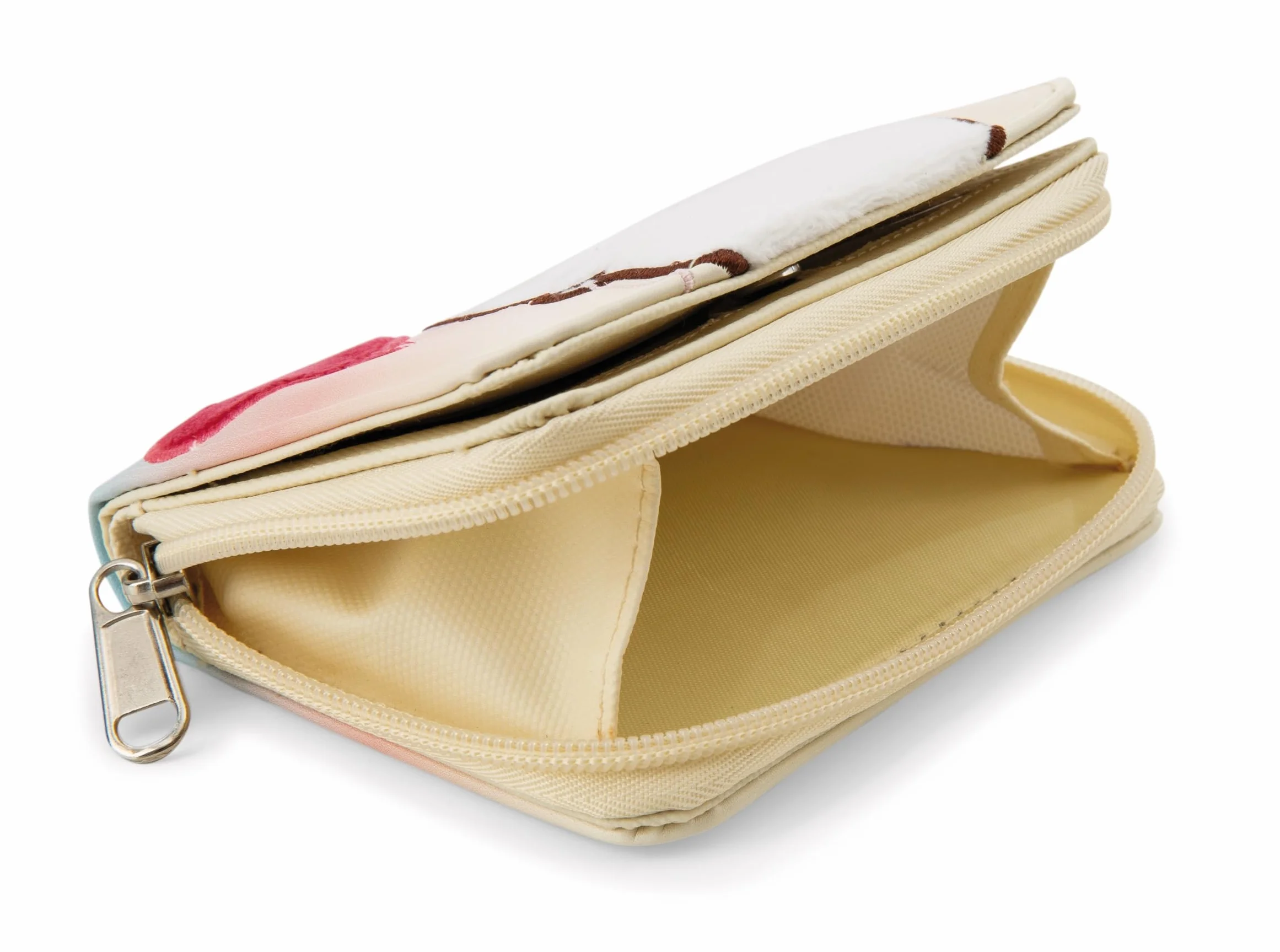 NICI Torebka MOLANG 12×9,5 cm biała – portmonetka z zamkiem dla dziewczynek i nastolatek, idealna na monety i drobiazgi