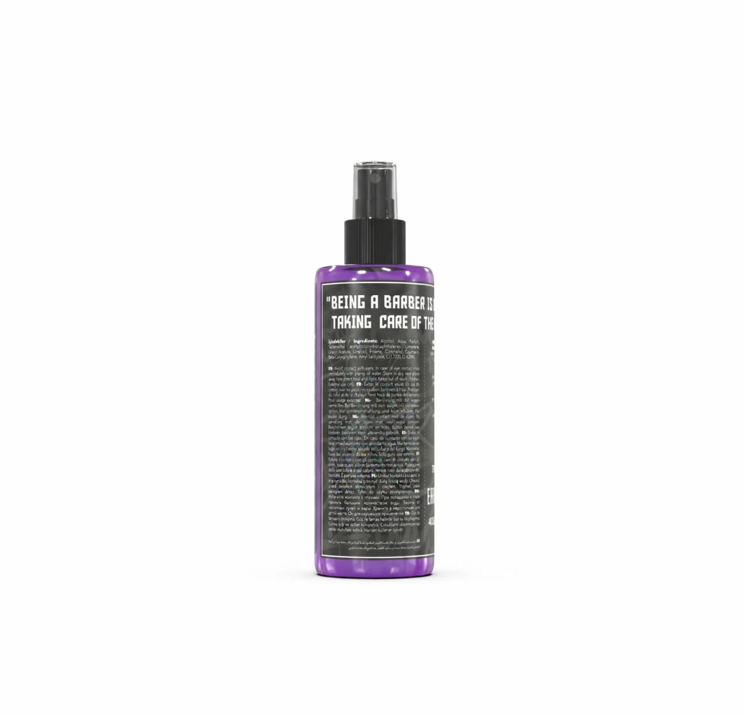Barber Marmara No.21 Woda toaletowa dla mężczyzn, turecki spray po goleniu, zapach ambrowy, drzewny, długo utrzymujący się, 400ml