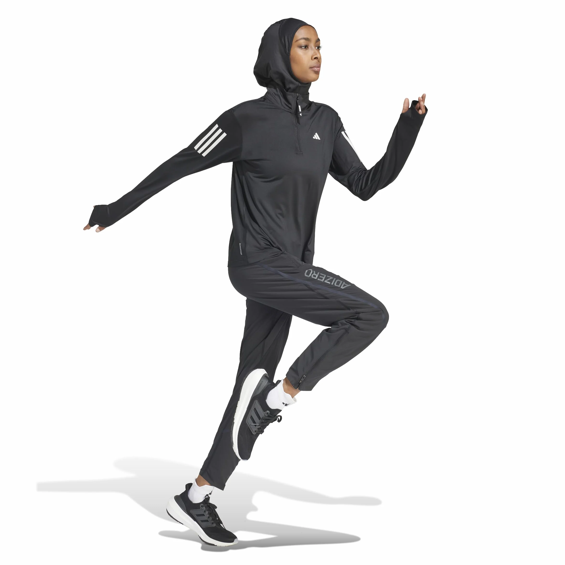 adidas Kobiety Own the Run Half-Zip Jacket, Black, M