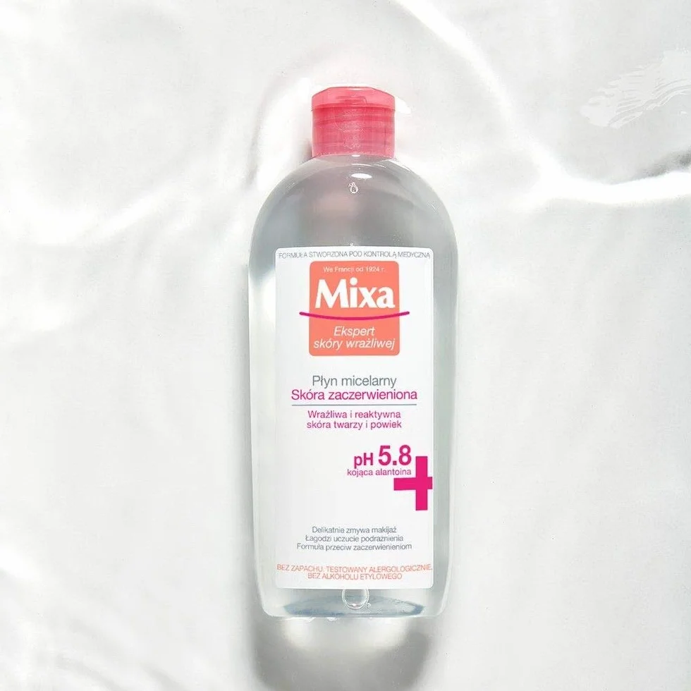 Mixa Skóra Zaczerwieniona Płyn Micelarny, 400 ml