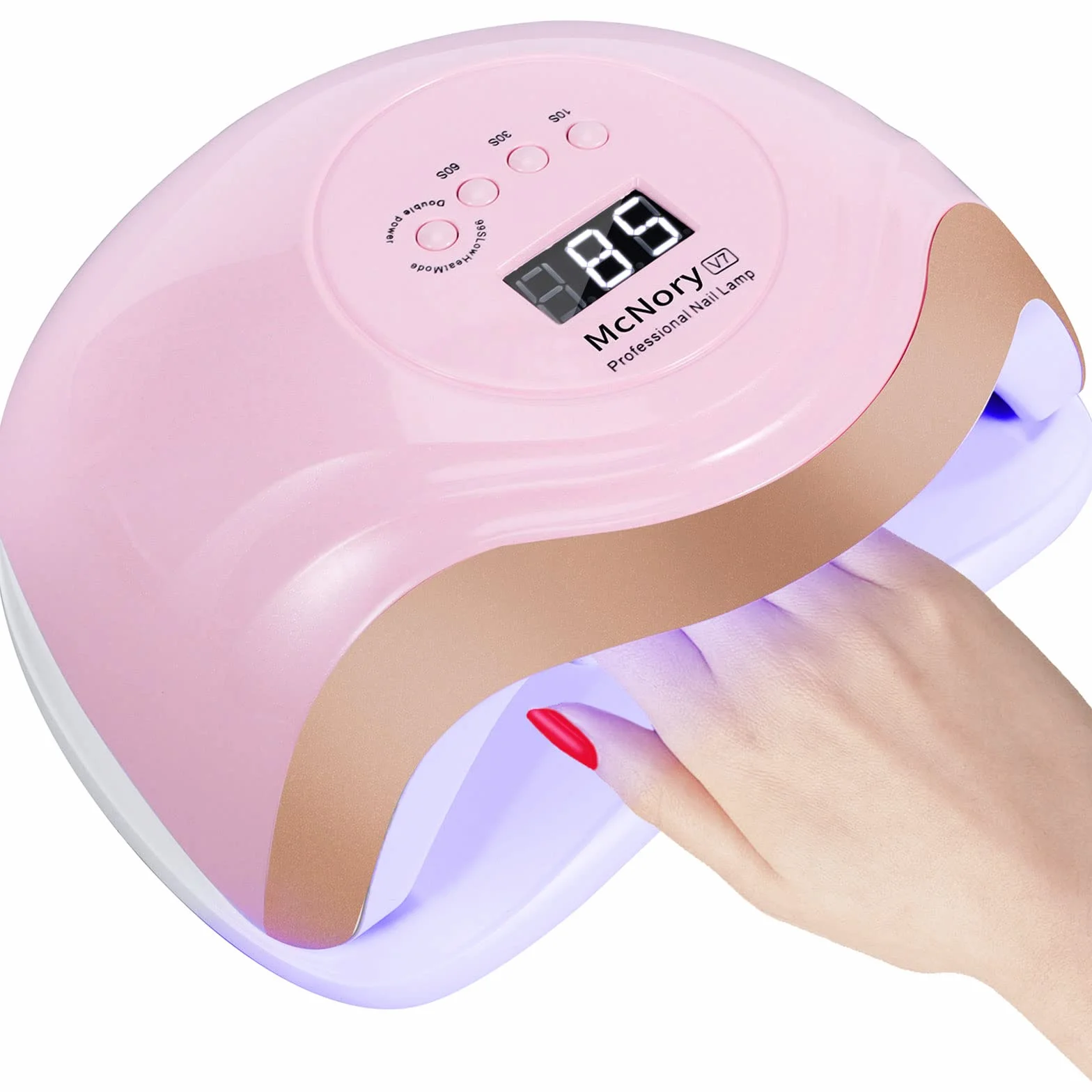 Lampa UV LED Do Paznokci, 54 W - Szybsza Suszarka Do Lakieru Żelowego Z 3 Ustawieniami Timera, Jakość Salonowa, Profesjonalna, Automatyczny Czujnik