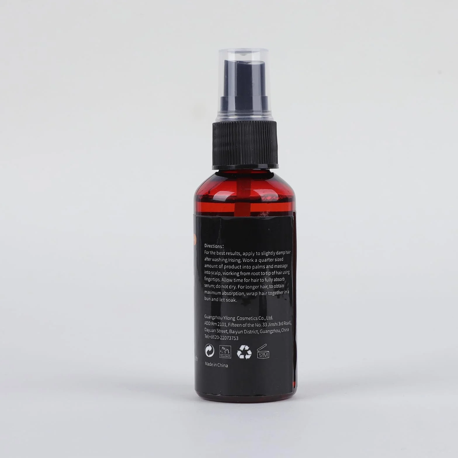 mężczyzn i kobiet spray do wzrostu włosów z olejkiem rozmarynowym,odpowiedni również do wzrostu brody,zmniejsza wypadanie włosów,stymuluje wzrost włosów,łagodny,odświeżający 60 ml