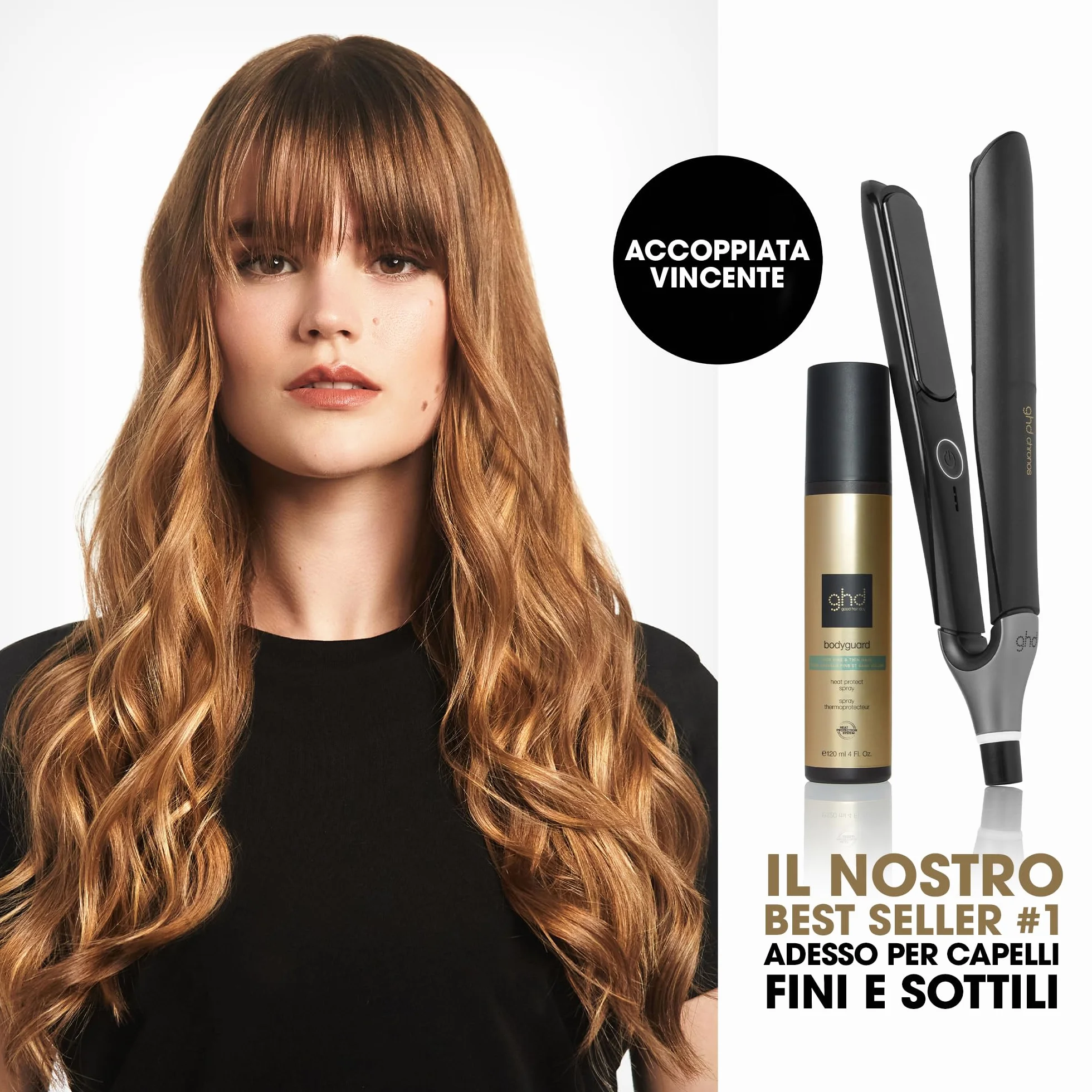 Ghd Bodyguard Fine Hair Spray Protector Térmico 120 ml