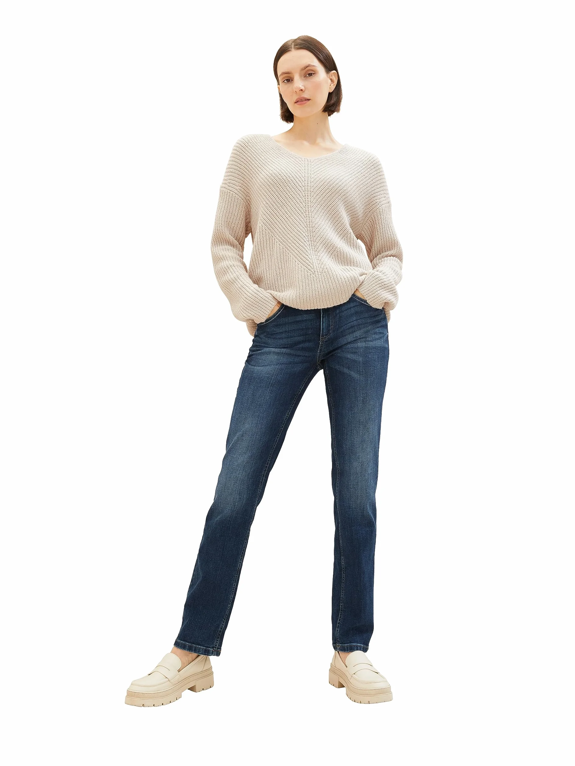 TOM TAILOR 202212 Alexa Straight - Jeansy Kobiety