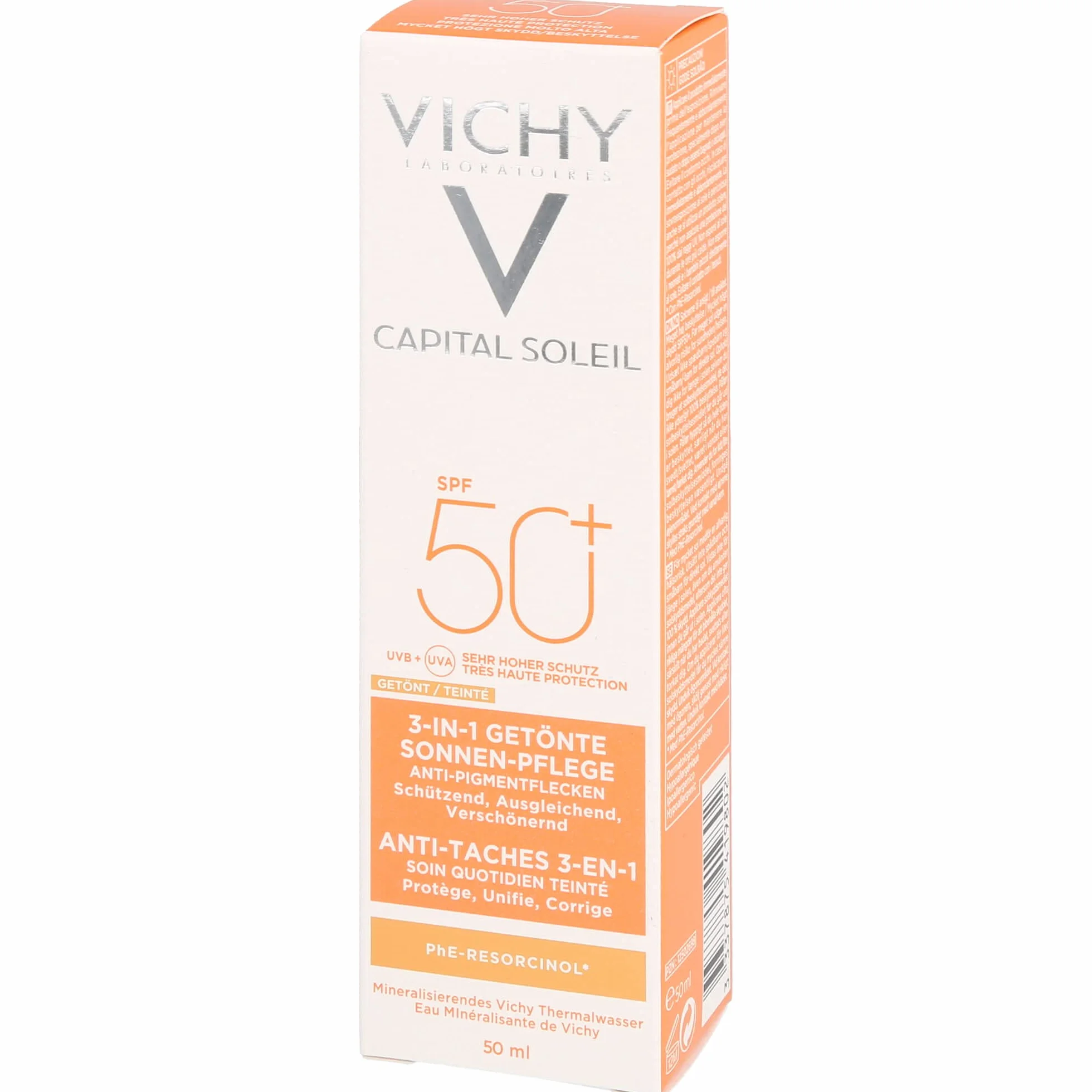 Vichy Ideal Soleil krem przeciw plamom pigmentowym SPF 50+, 50 ml