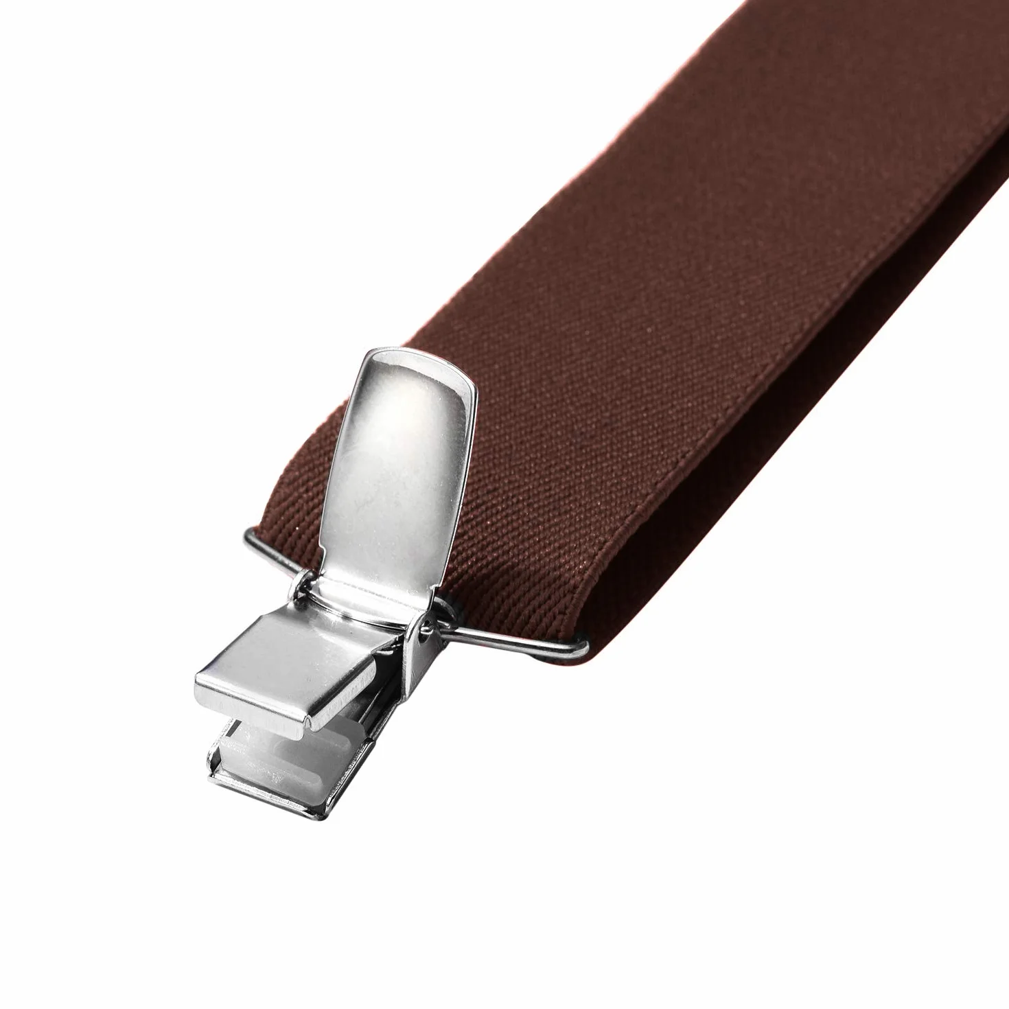 MASADA Męskie szelki z solidnymi klipsami i płynną regulacją, szerokość 3,5 cm na wzrost do 195 cm