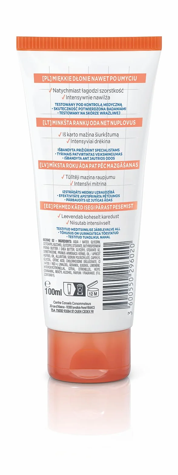 Mixa Intensywana Pielęgnacja Suchej Skóry Intensywne Odżywienie Krem do Rąk, 100 ml