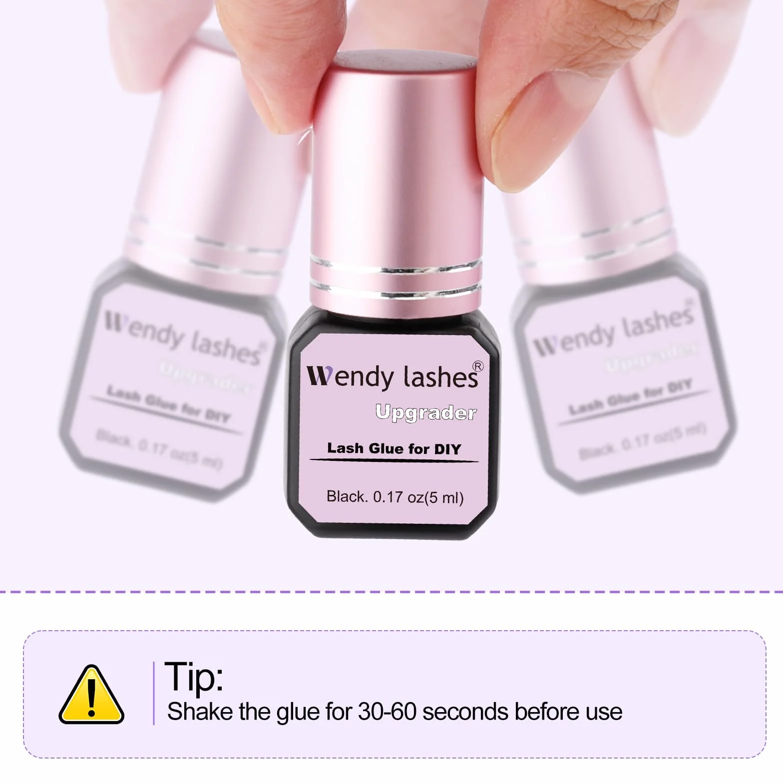 Wendy Lashes Bond Mocny wodoodporny klej do przedłużania rzęs 5 ml