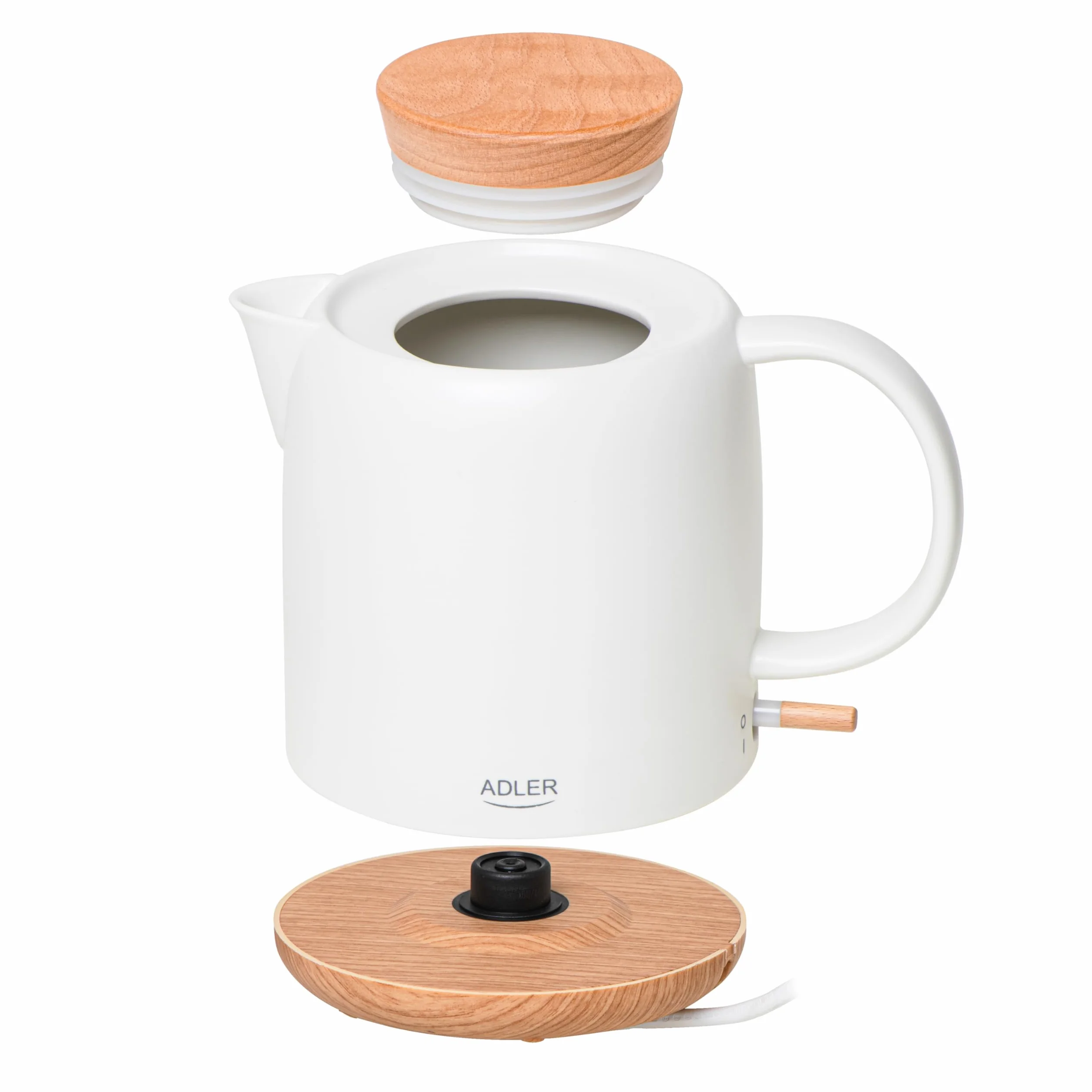 ADLER EUROPE 1304 Czajnik ceramiczny elektryczny 1,0L