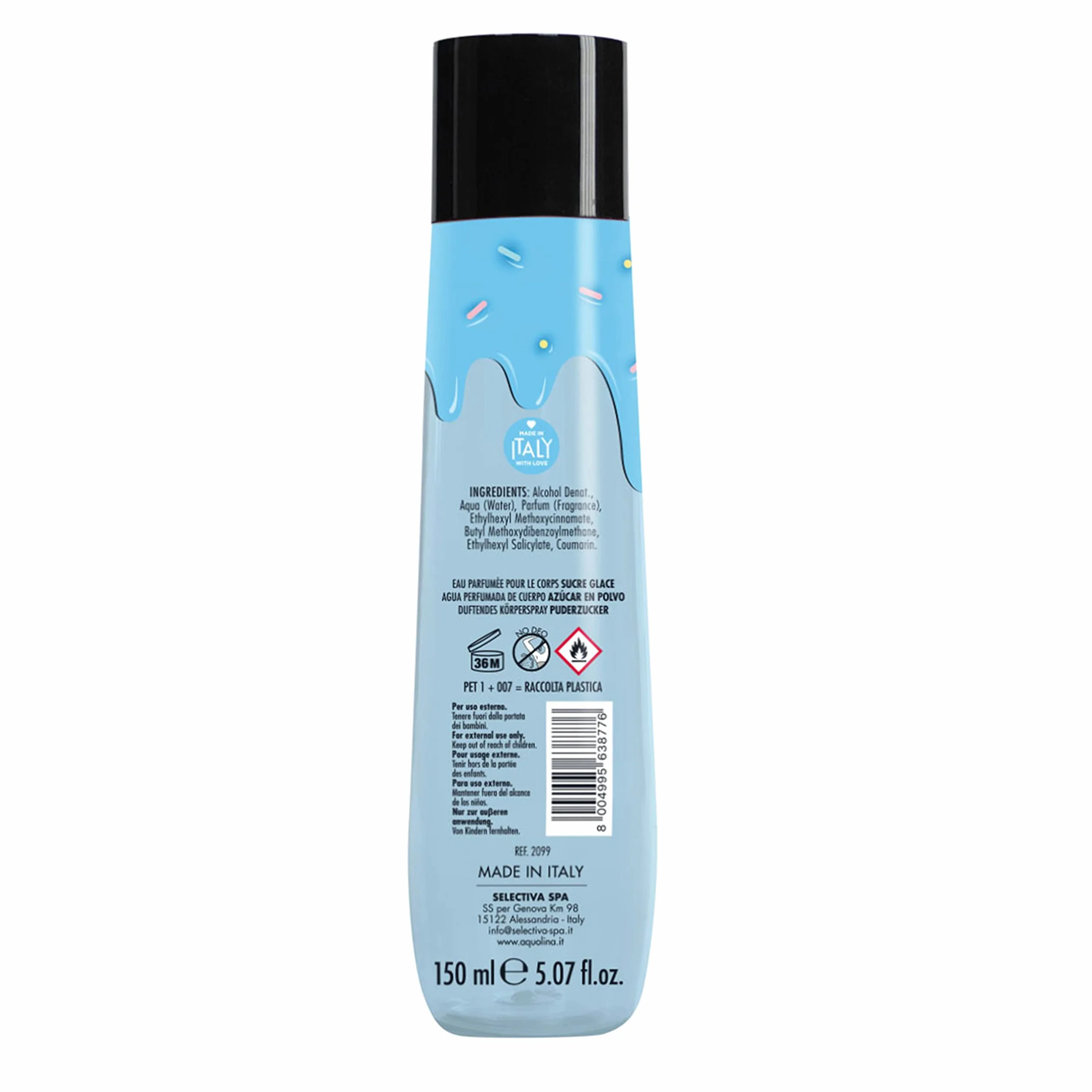 Aquolina Woda Pachnąca Cukier Welonowy. Trwały zapach - 150 ml