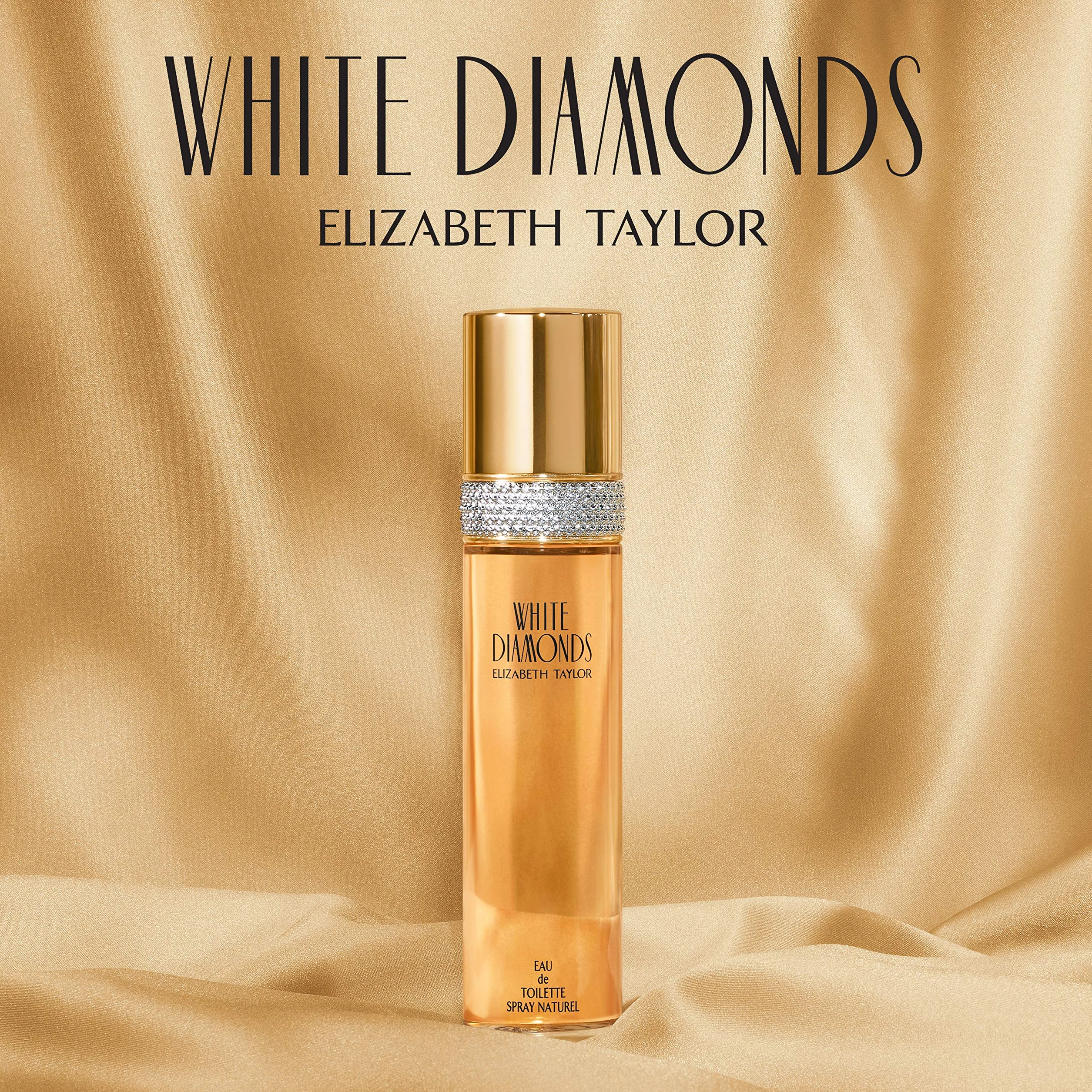 White Diamonds by Elizabeth Taylor for Women Body Powder, 75 ml
