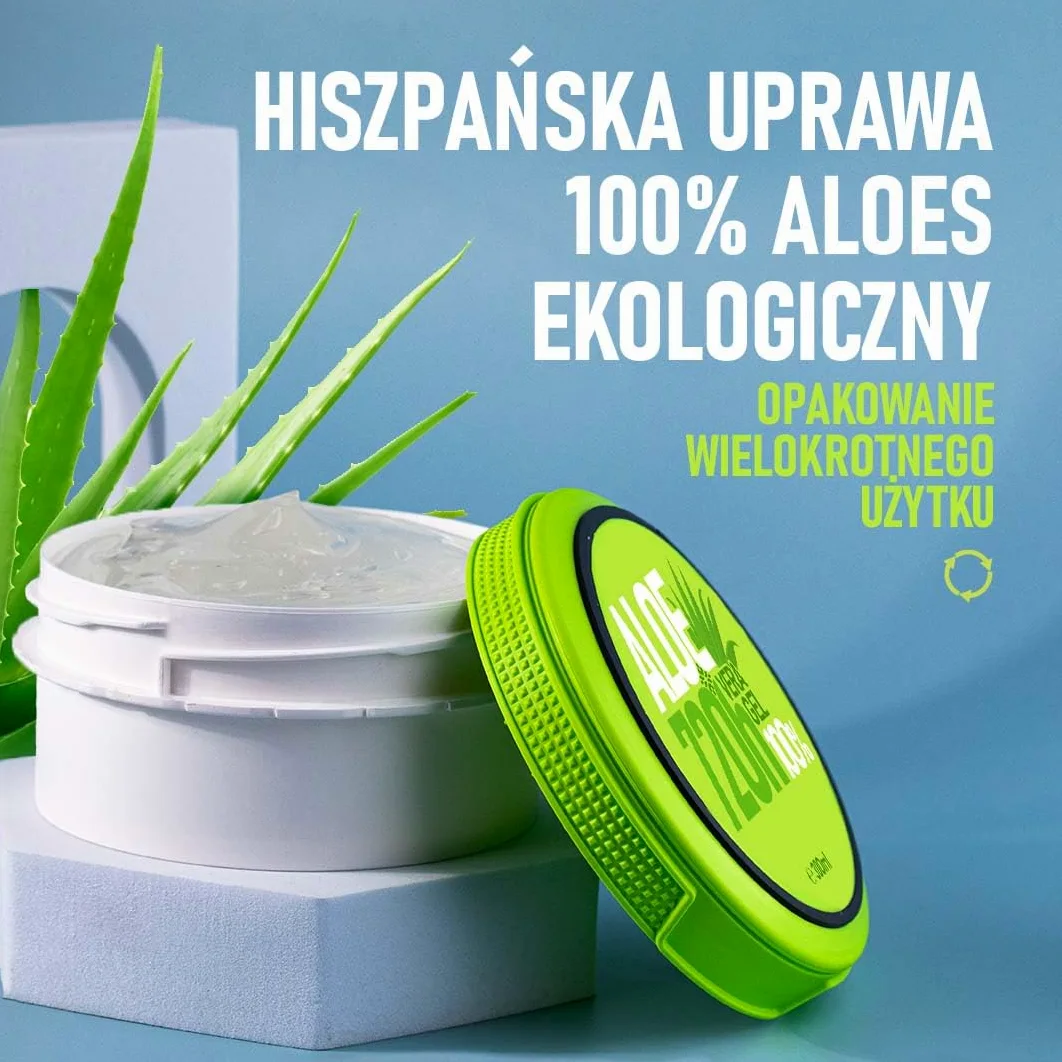 Aloe Vera 720H Nawilżanie Uspokajanie skóry głowy Ochrona 2000 ml