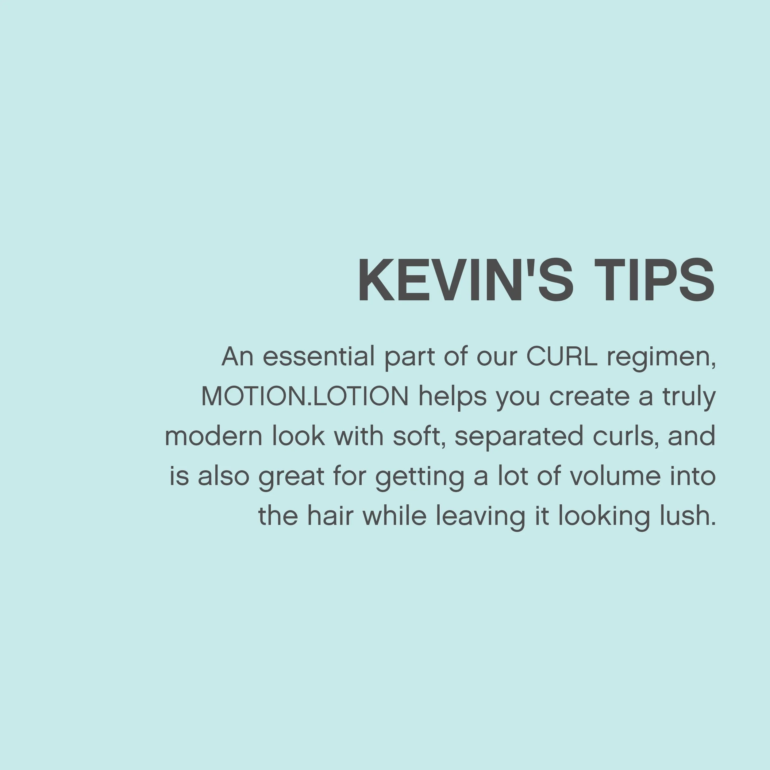 KEVIN.MURPHY Motion Lotion 150 ml