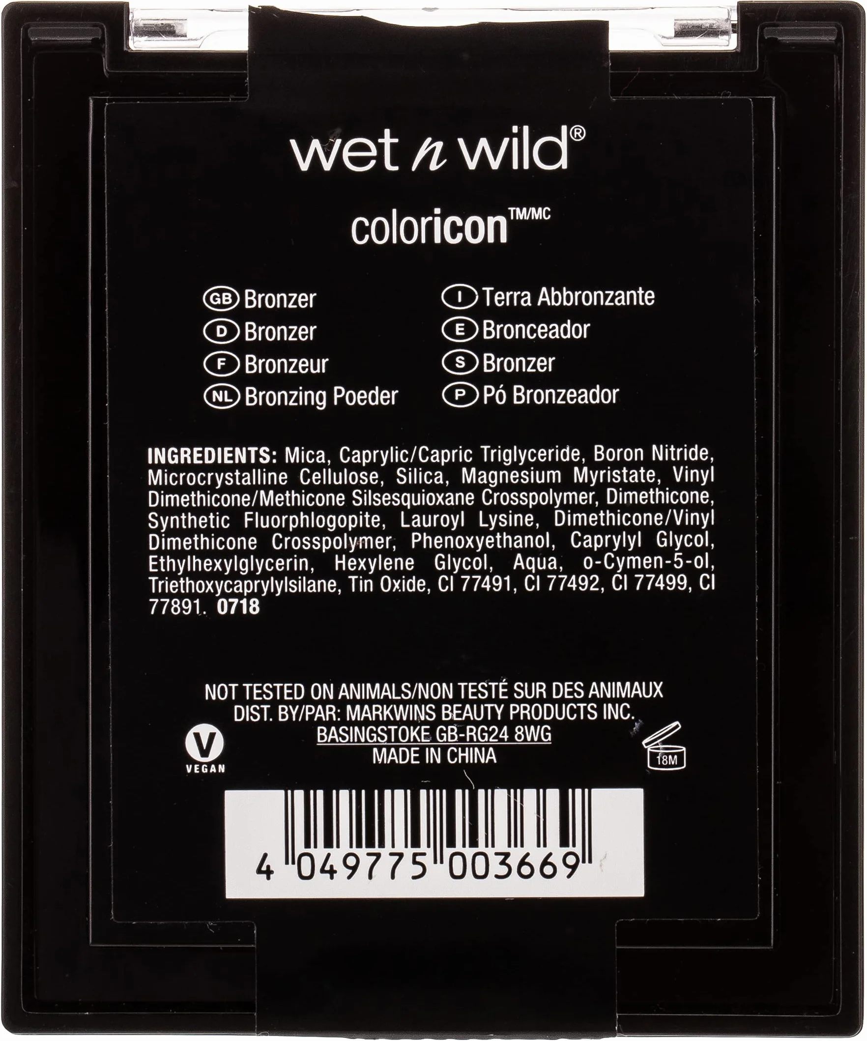 Wet n Wild Color Icon Bronzer, Soft and Creamy Bronzer Powder with Long-wearing Formula for a Sun-kissed Glow and Natural Tan Flush, Sunset Striptease Shade
