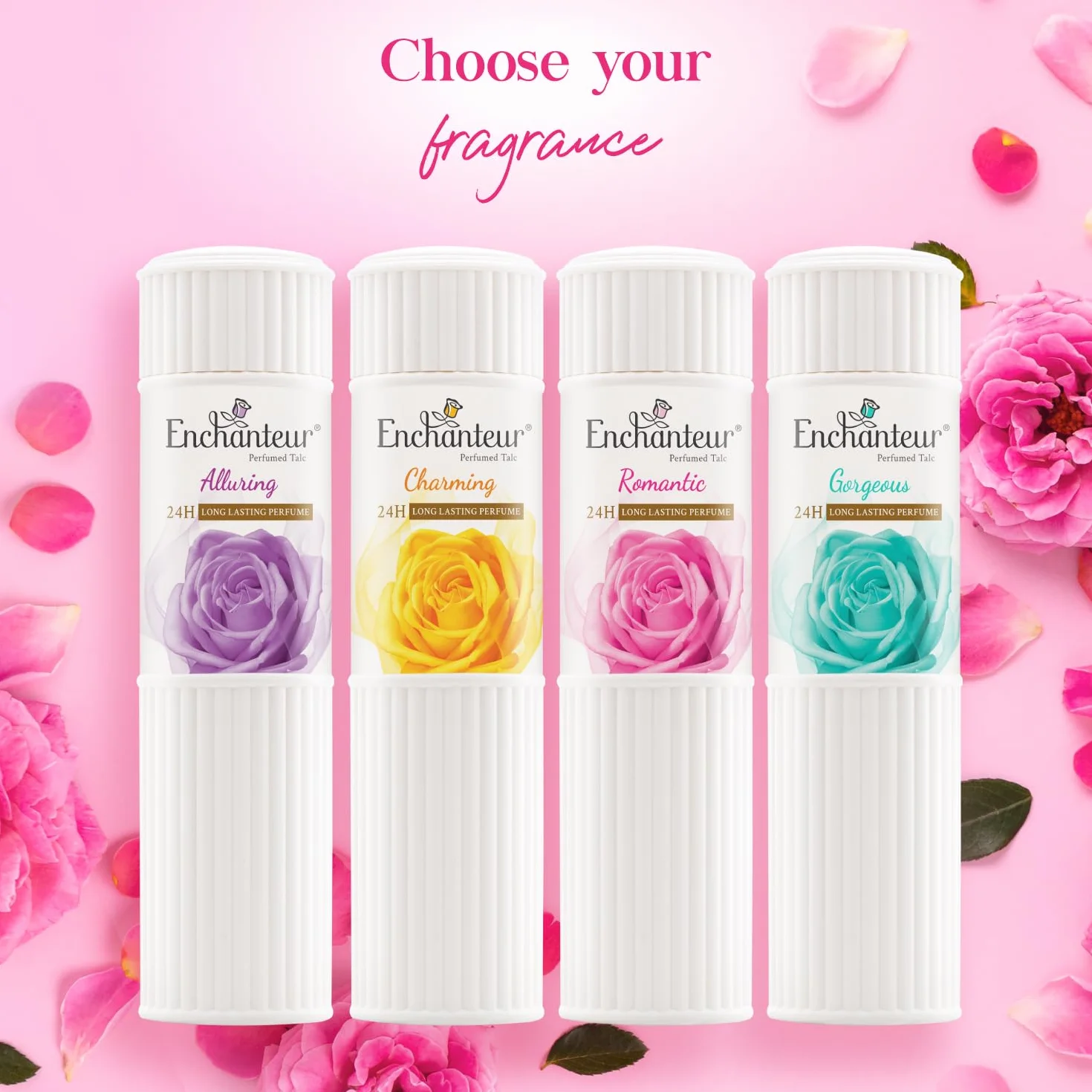 Enchanteur Romantyczny talk perfumowany, 250 g