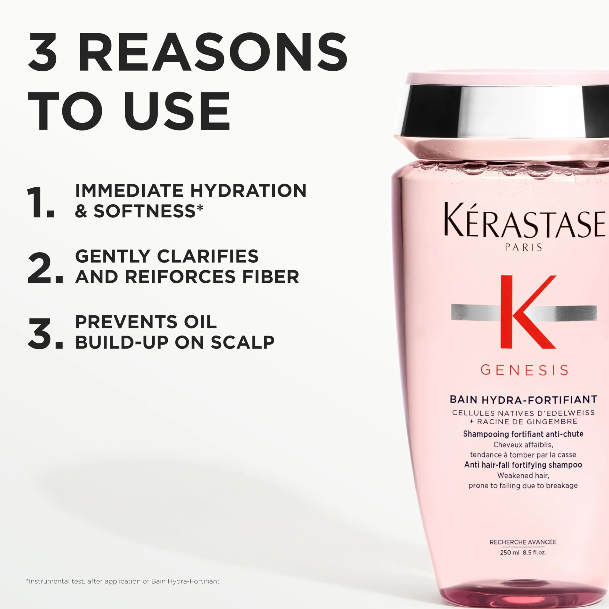Kerastase Genesis Bain Hydra-Fortifiant odżywcza kąpiel przeciw wypadaniu włosów 500 ml
