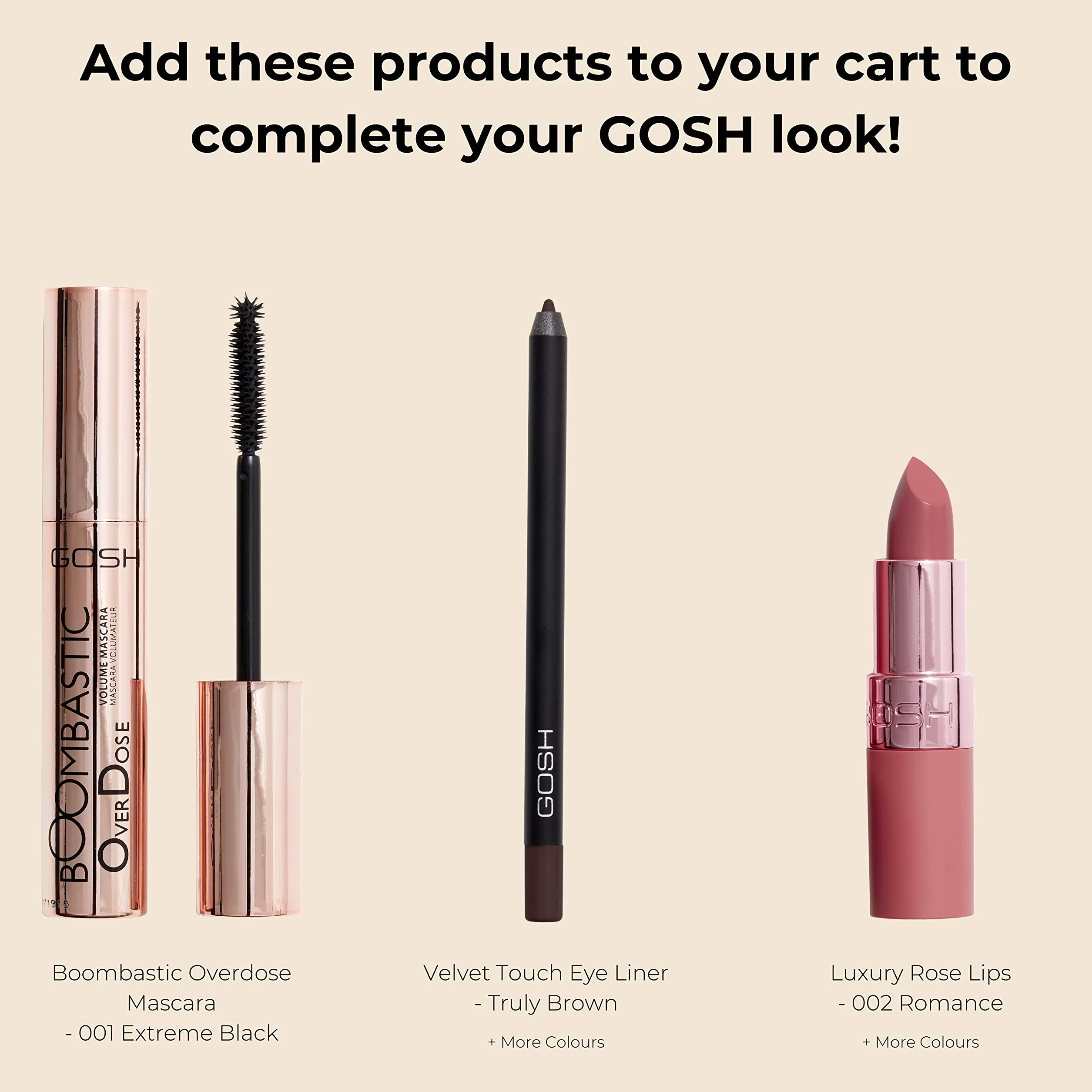 GOSH Eyedentity Eyeshadow Palette No.001 Be Honest (8 g)