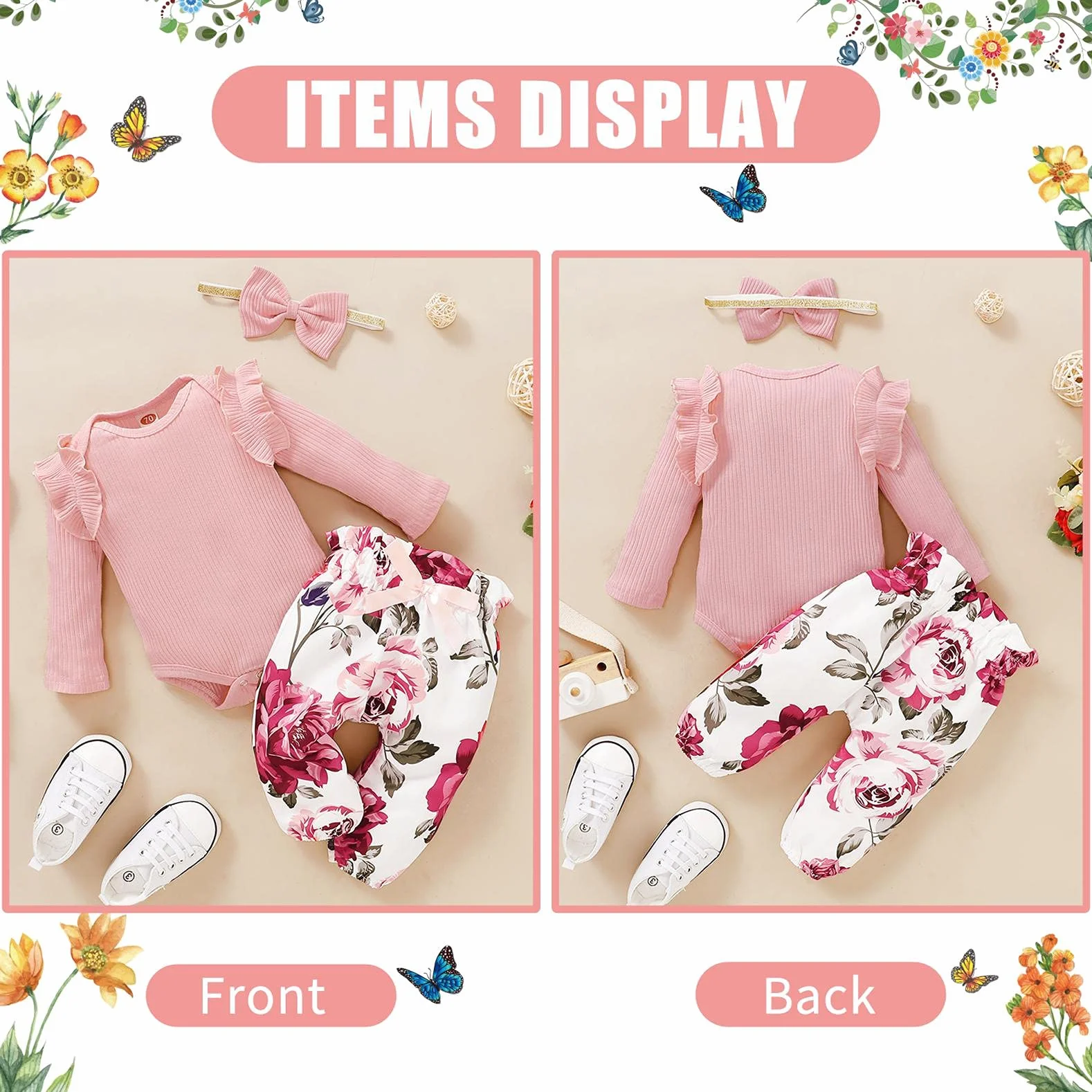 Sweter dla dzieci z długim rękawem bluzy z kapturem + spodnie, dla niemowląt, bluza z kapturem, dres, zestaw ubrań