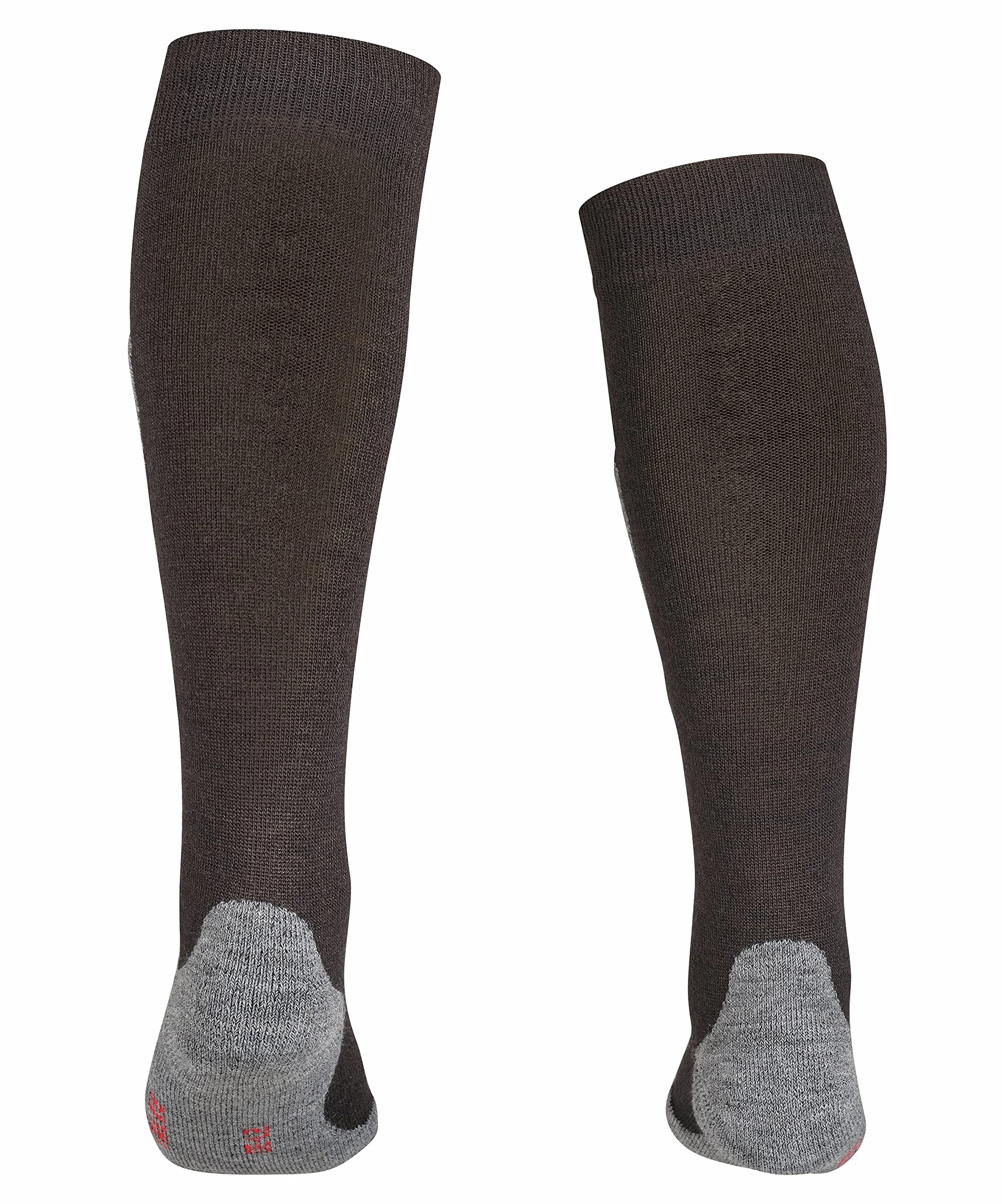 FALKE Uniseks - dzieci Skarpety narciarskie Active Ski K Kh Wełna ciepłe grube 1 Para, Czarny Black 3000, 27-30
