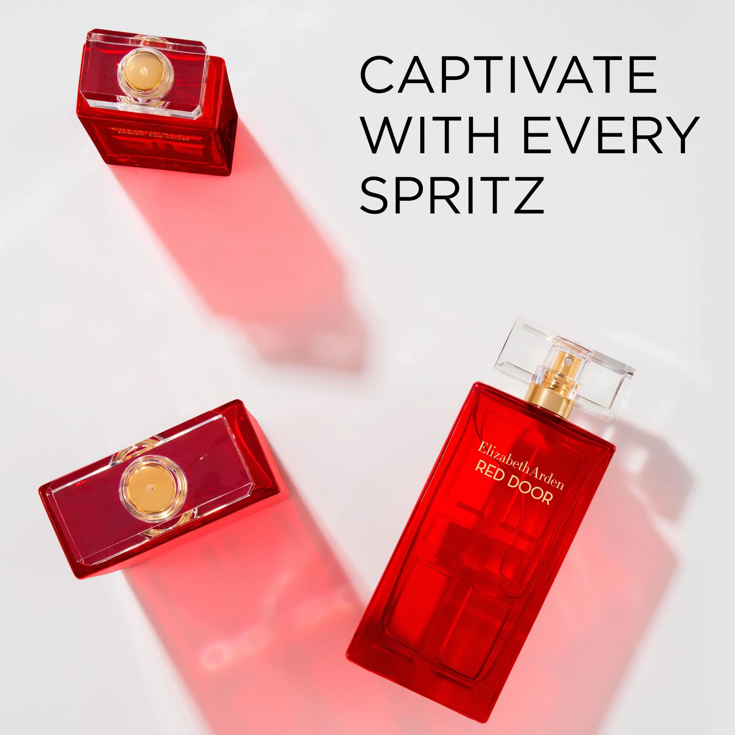 Elizabeth Arden Red Door – Eau de Toilette dla kobiet, klasyczno-elegancki damski zapach, kwiatowy i ciepły aromat dla kobiet, harmonijne perfumy na co dzień, 100 ml