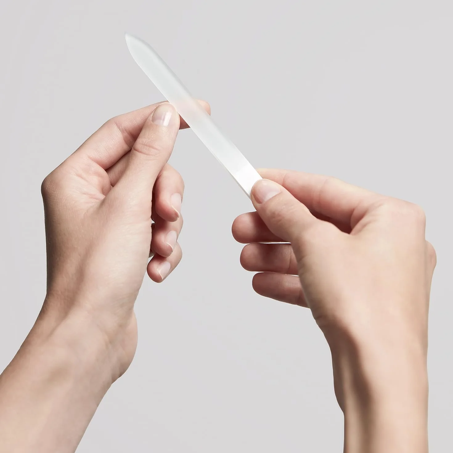 ZWILLING szklany pilnik do paznokci 150 mm dwustronny z etui ochronnym