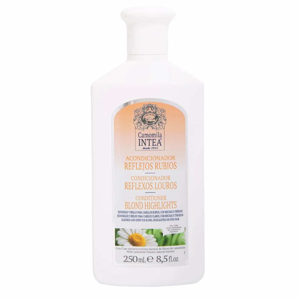 Camomila Intea Blond Refleks szampon do włosów blond 250 ml + odżywka do włosów blond 250 ml, z ekstraktem z kwiatów rumianku