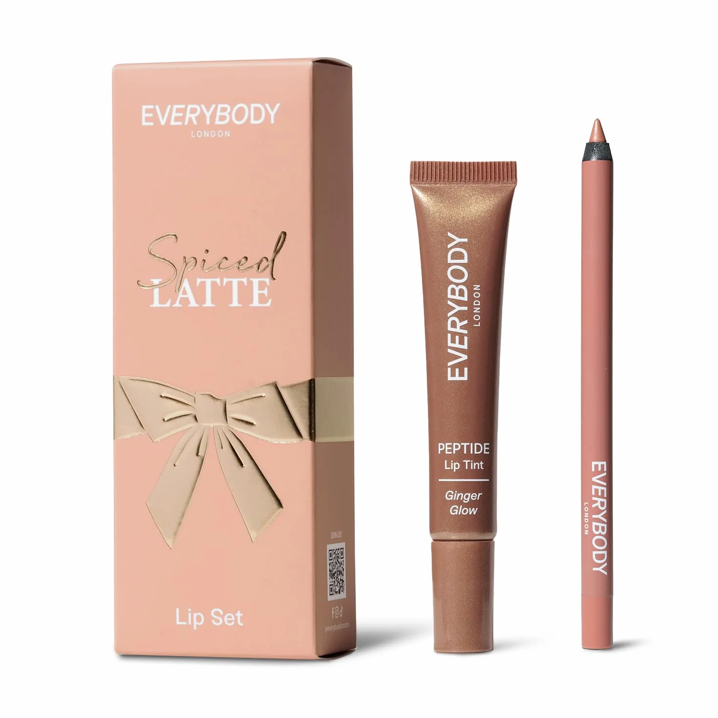 EVERYBODY LONDON Zestaw do makijażu ust Konturówka Latte Nude Tint Gingerr Glow