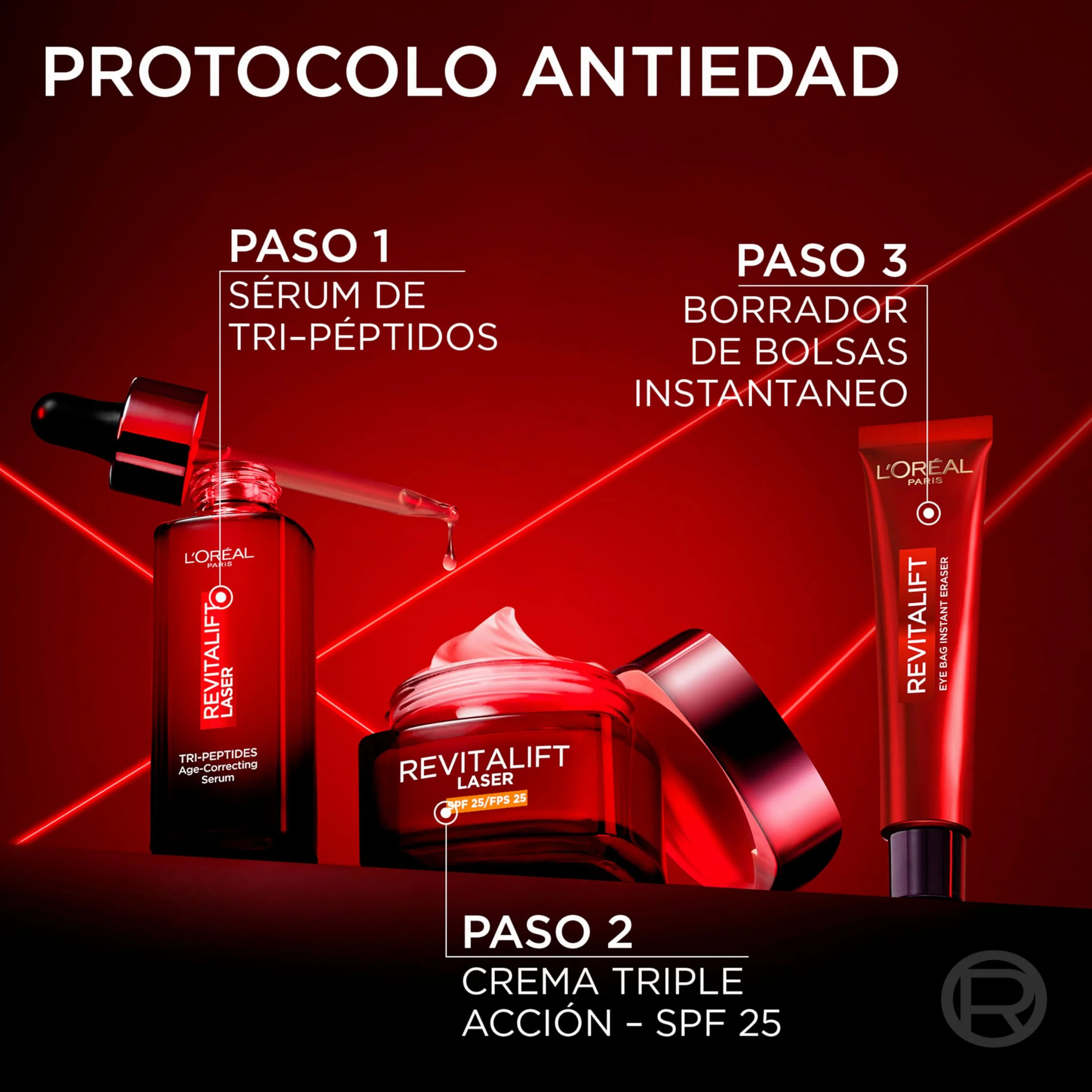L'Oréal Paris Revitalift Laser Instant Eraser Anti-Shage krem pod oczy 15 ml