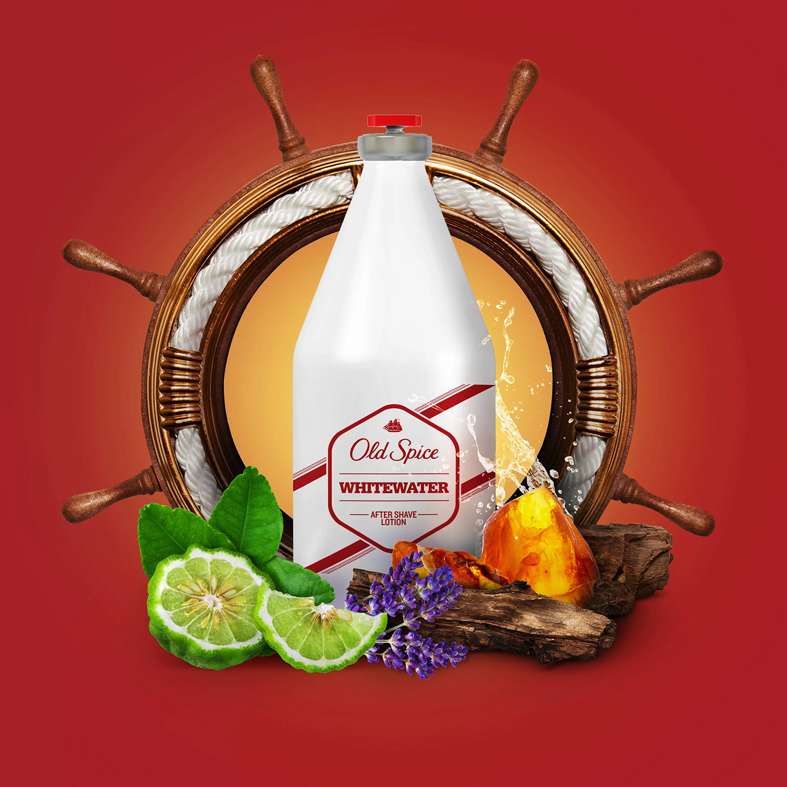 Old Spice Whitewater Balsam po goleniu, 2 sztuki w opakowaniu (2 x 100 ml)