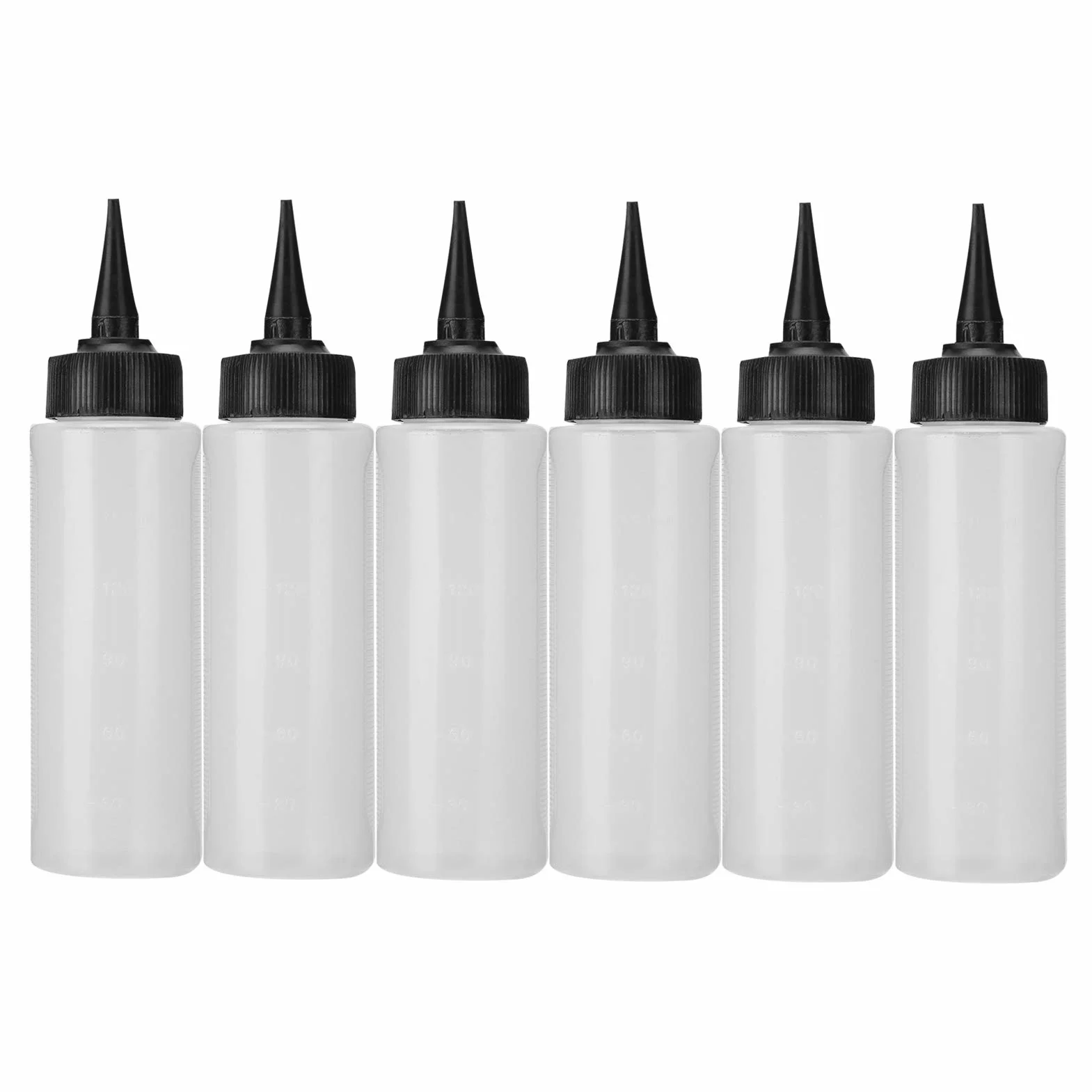 6szt Butelka z aplikatorem szamponu Szampon, Salon fryzjerski Squeeze Refill Bottle, Butelki szamponu, Butelki do czyszczenia na sucho, Akcesoria fryz