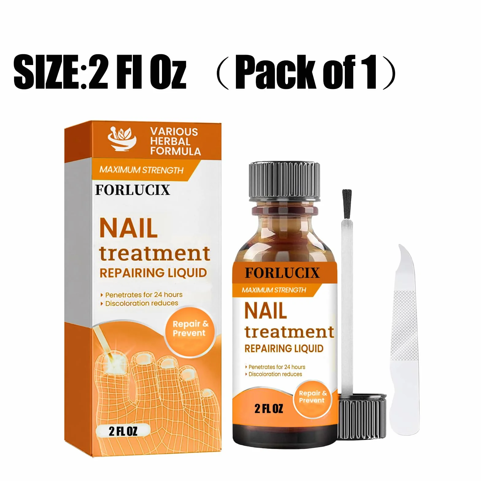 Extra Strength,2 Fl Oz(Pack of 1),Orange