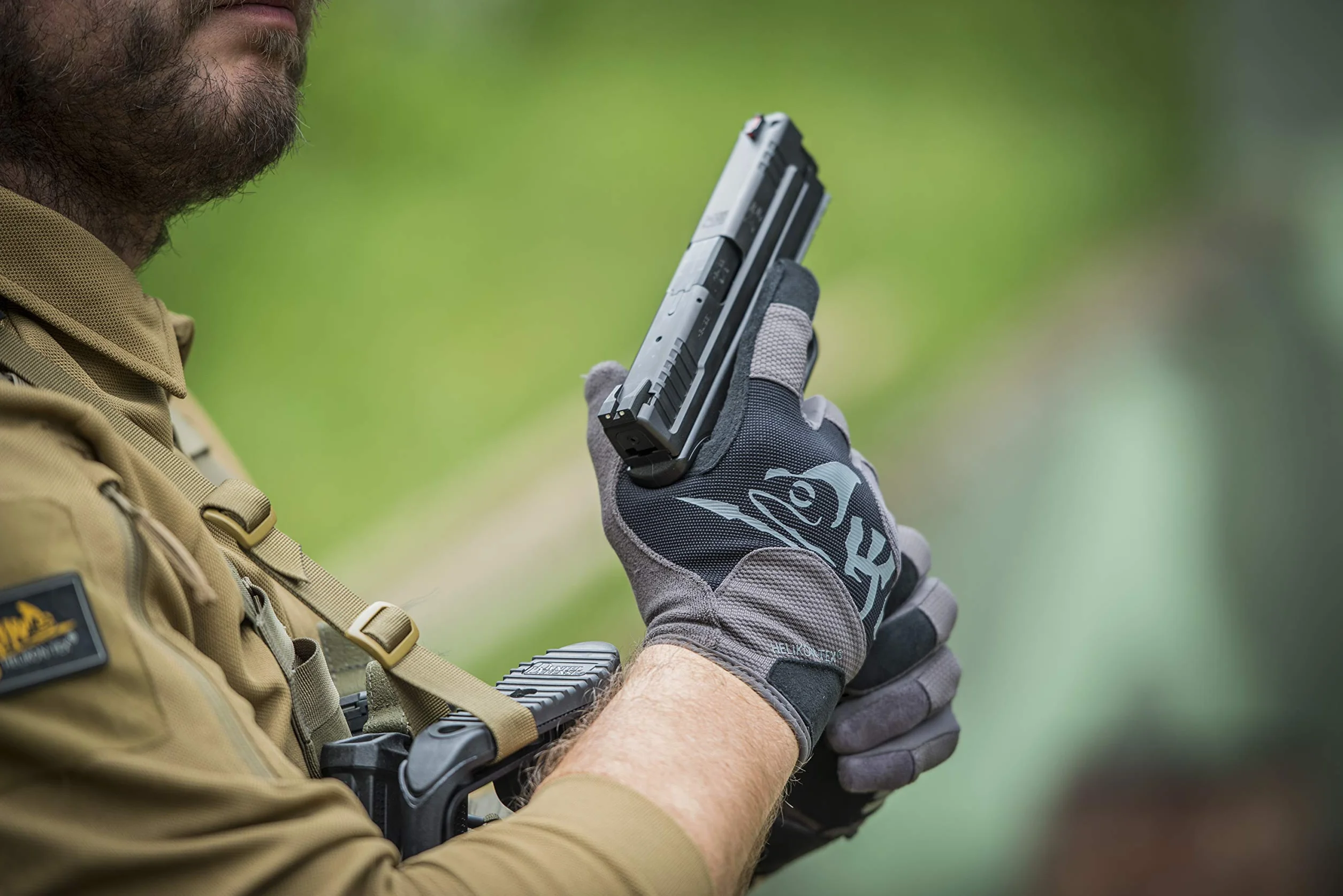 Helikon-Tex All Round Tactical Gloves Light - Coyote / Adaptive Green A