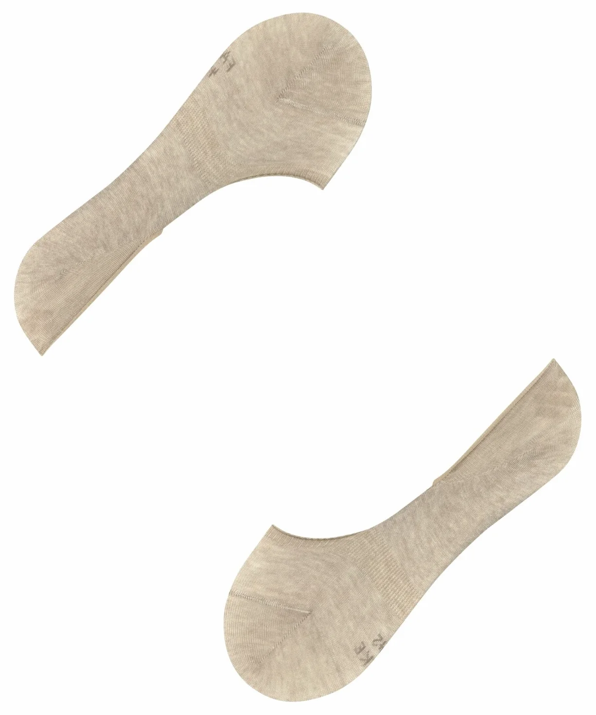 FALKE Mężczyźni Invisible Step Medium Cut niewidoczne jednokolorowe oddychająca bawełna niewidoczne krótkie wzmocnione miękki brzeg silikon na pięcie nieześlizgujące się niegniotące 1 Para