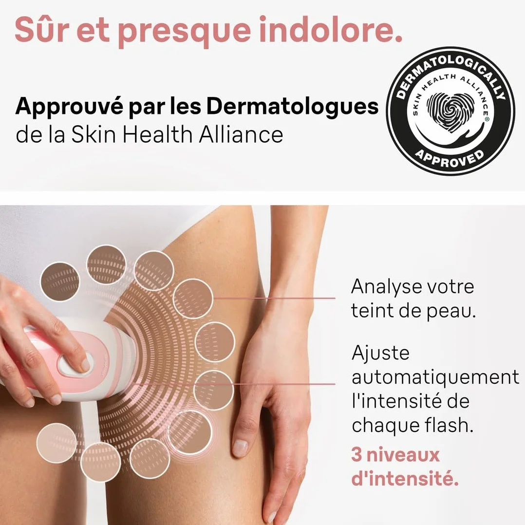 Braun Silk · Expert Mini PL1014, depilator światłem pulsującym, półtrwałe usuwanie włosów, alternatywa dla laserowej do 1 roku miękkiej skóry, kompaktowy format biało-różowy, z torbą podróżną